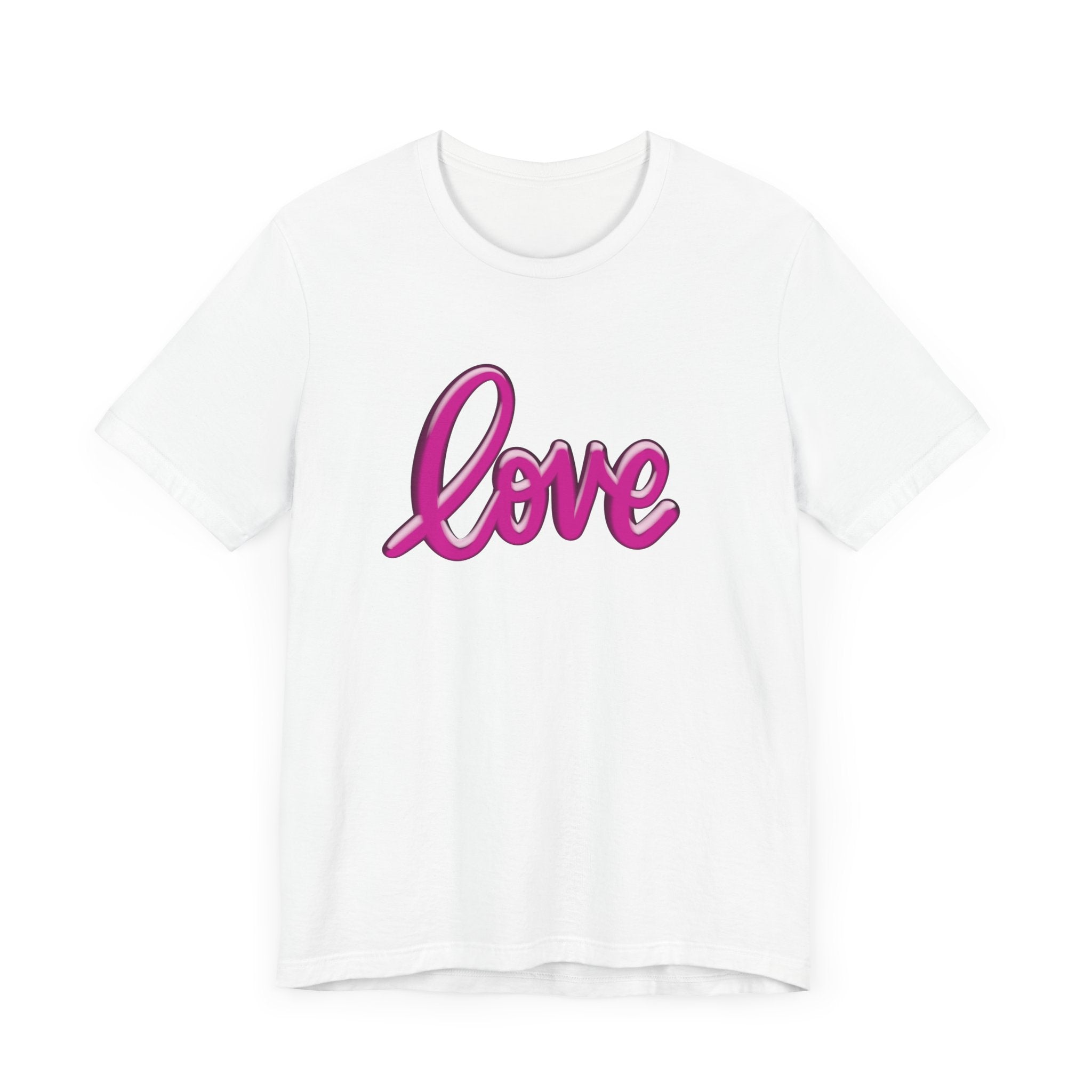 Love Pink Short Sleeve Tee - Unisex Jersey T-Shirt for Awareness & Everyday Comfort