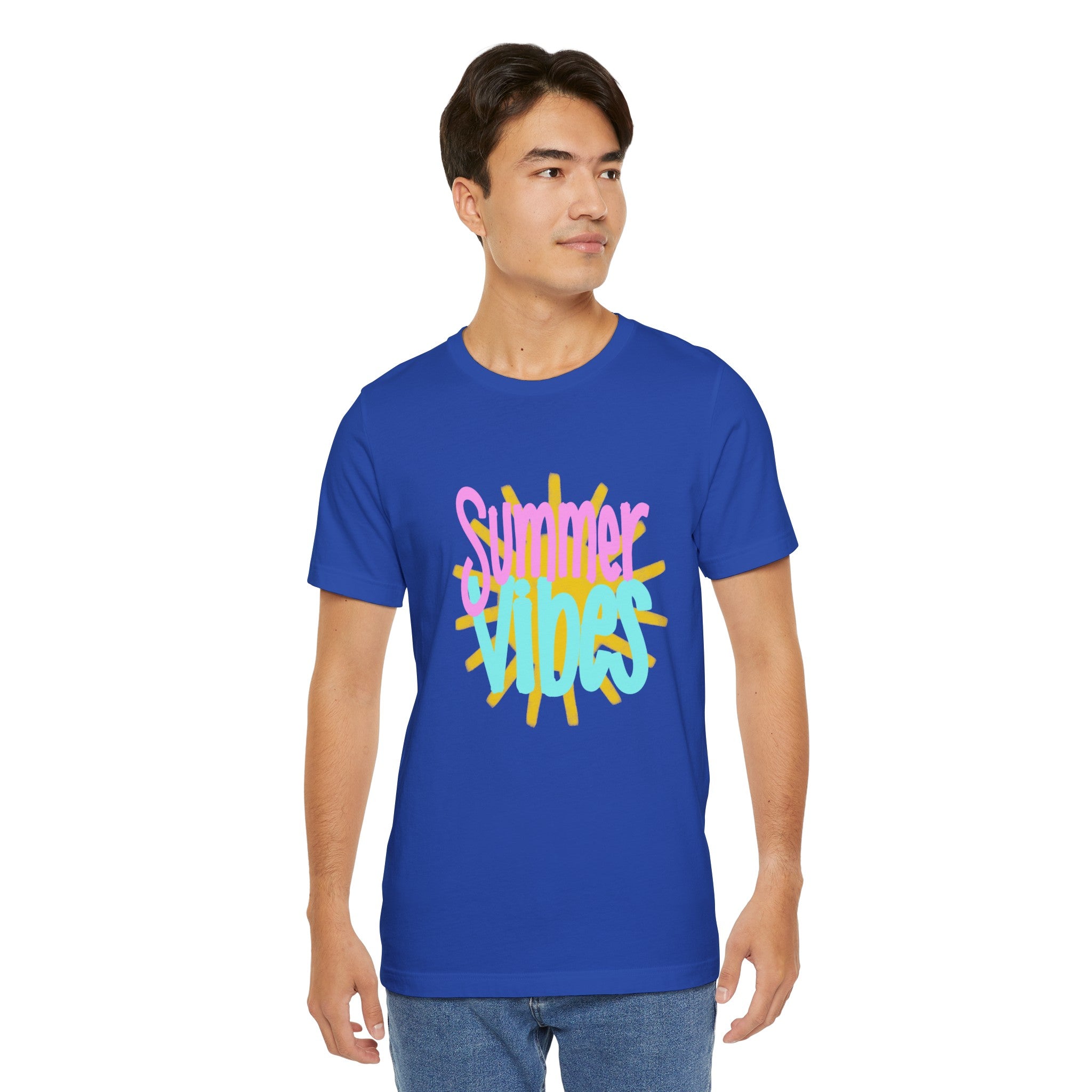 SUMMER VIBES Unisex Jersey Short Sleeve Tee