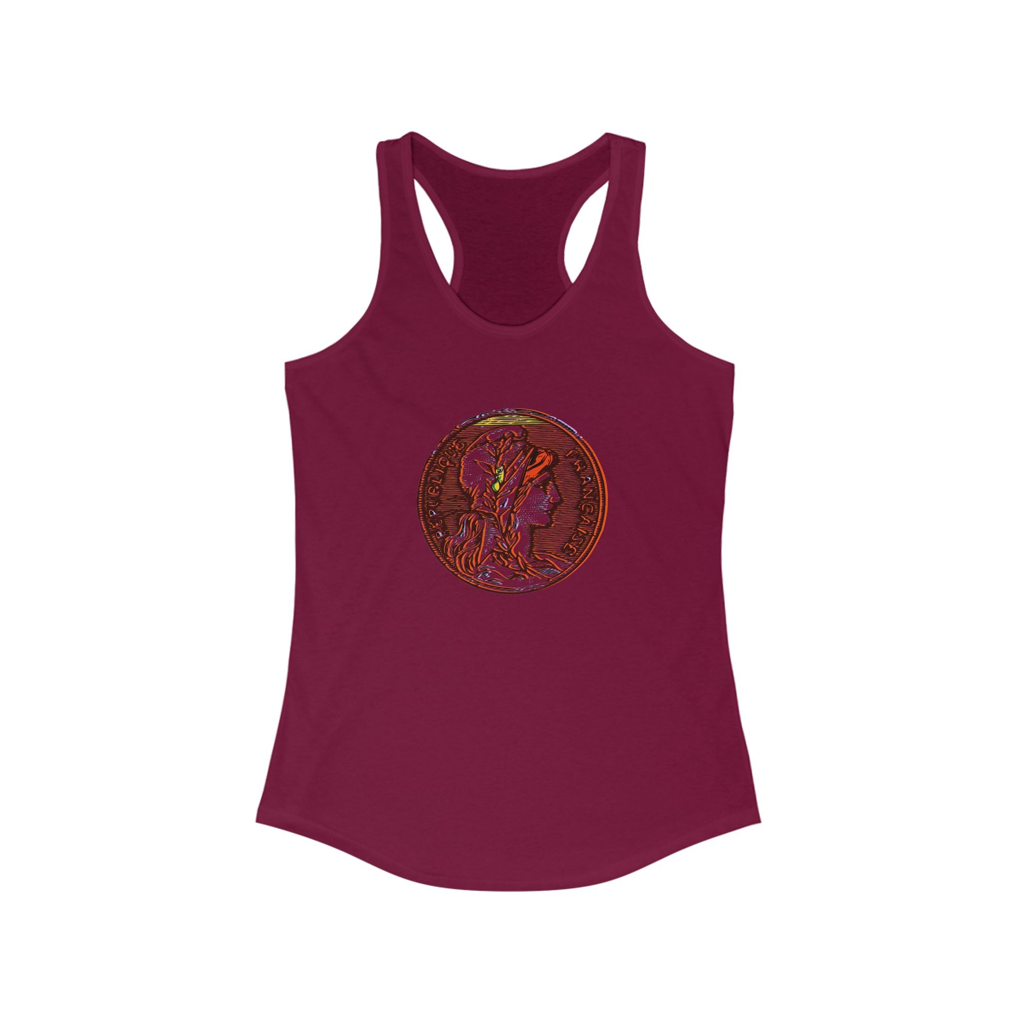 Vintage Women’s Racerback Tank - Ideal for Warm Days & Outdoor Events’’