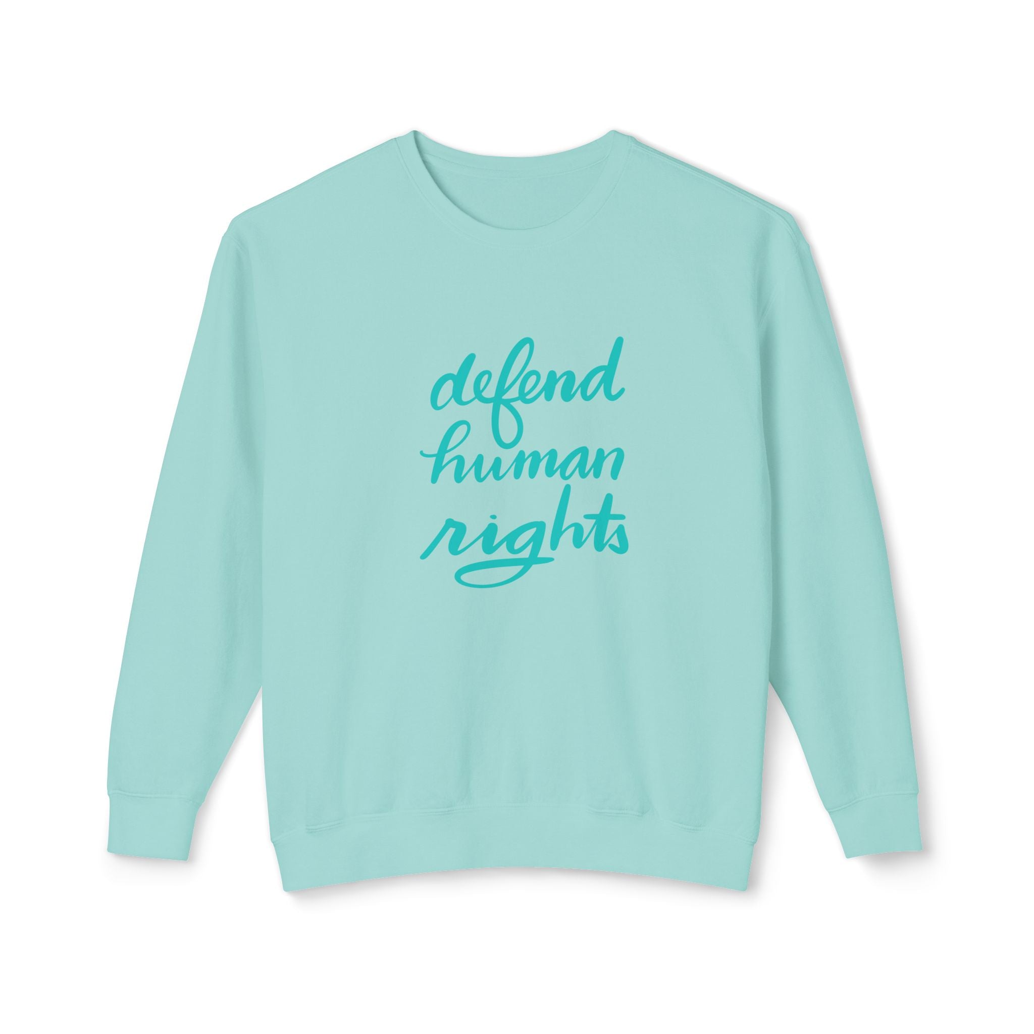 Defend Human Rights Crewneck Sweatshirt