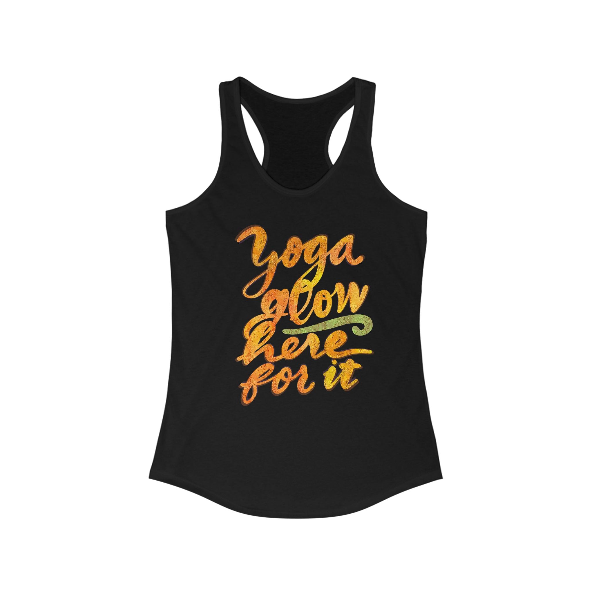 YOGA GLOW RACERBACK TANK