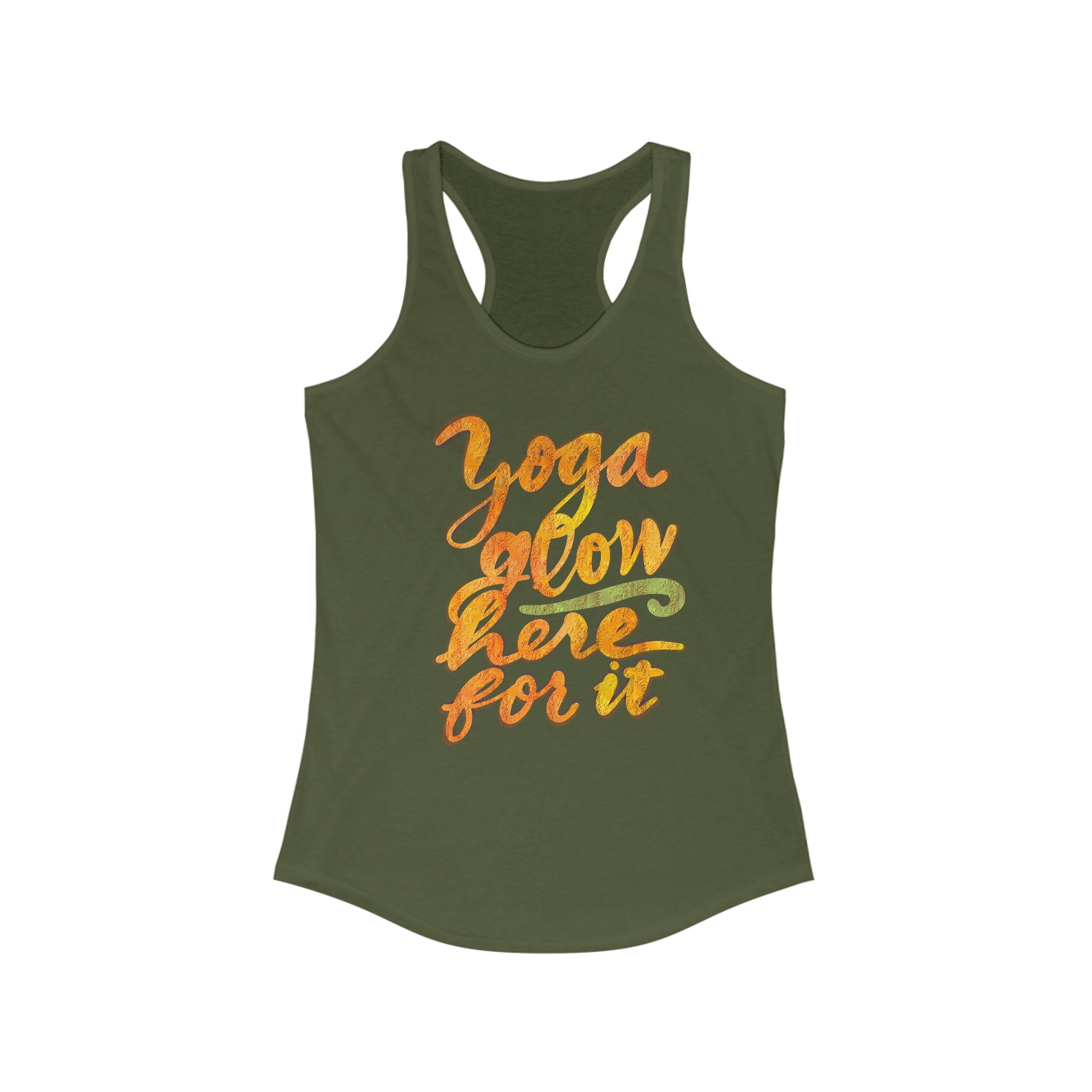 YOGA GLOW RACERBACK TANK