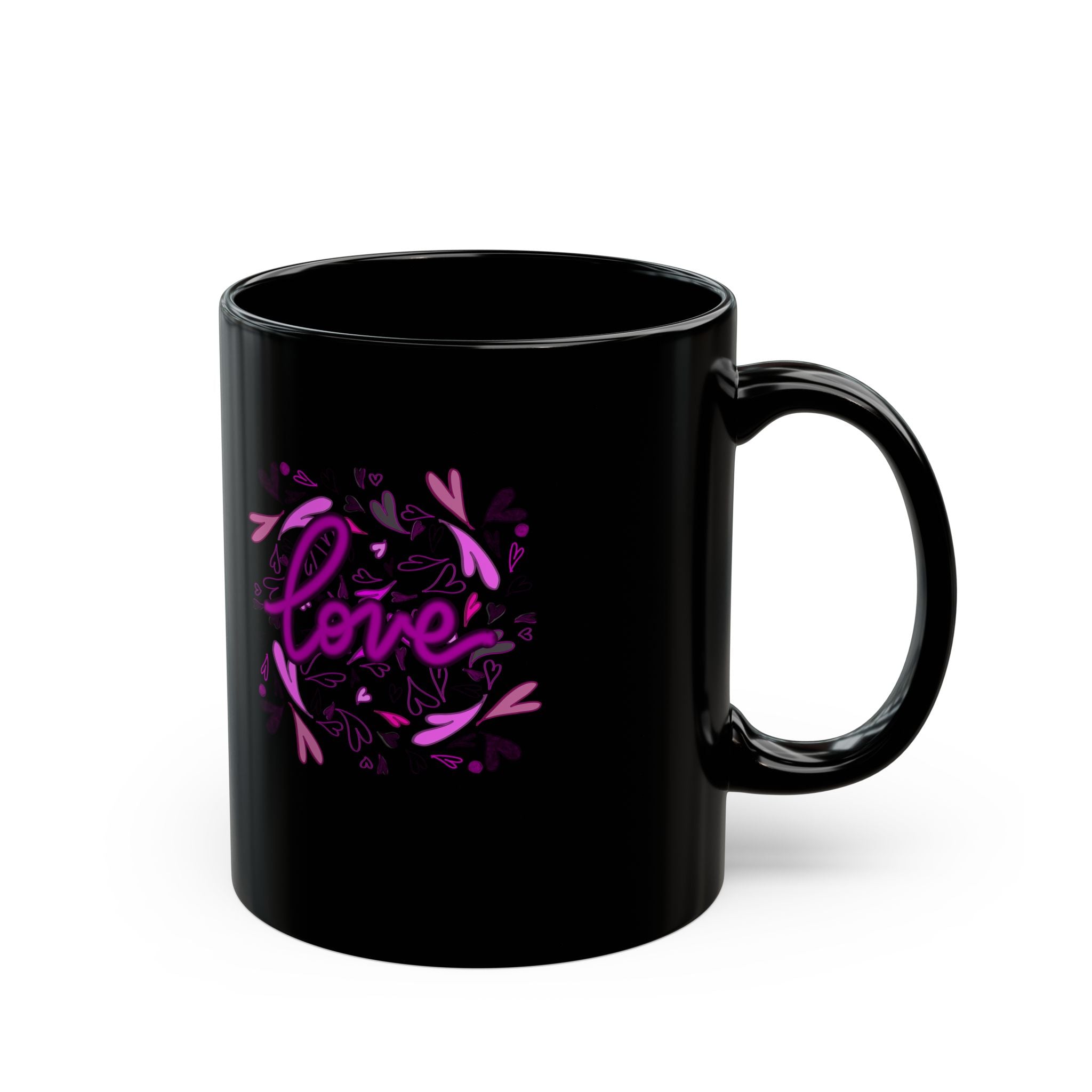 LOVE Black Mug (11oz)