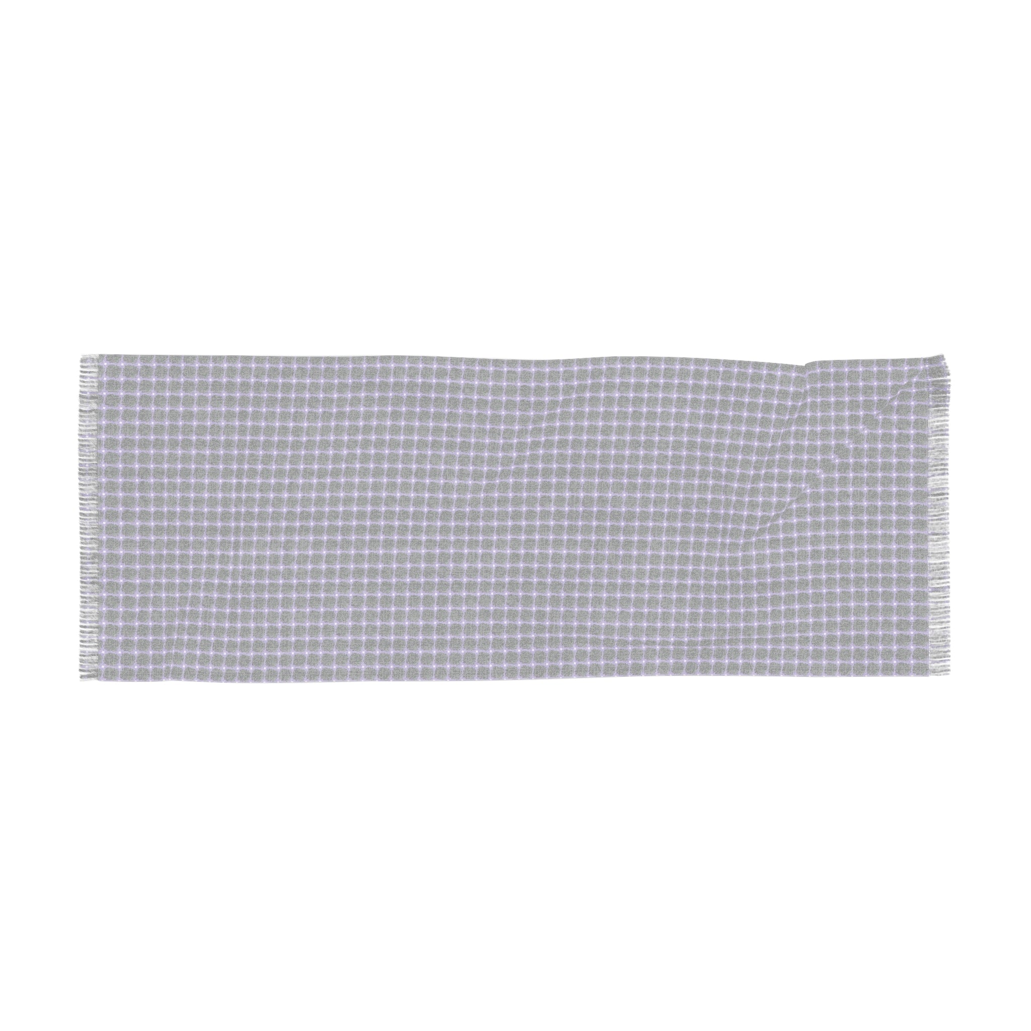 Stylish Lightweight Checkered Scarf for All Seasons
