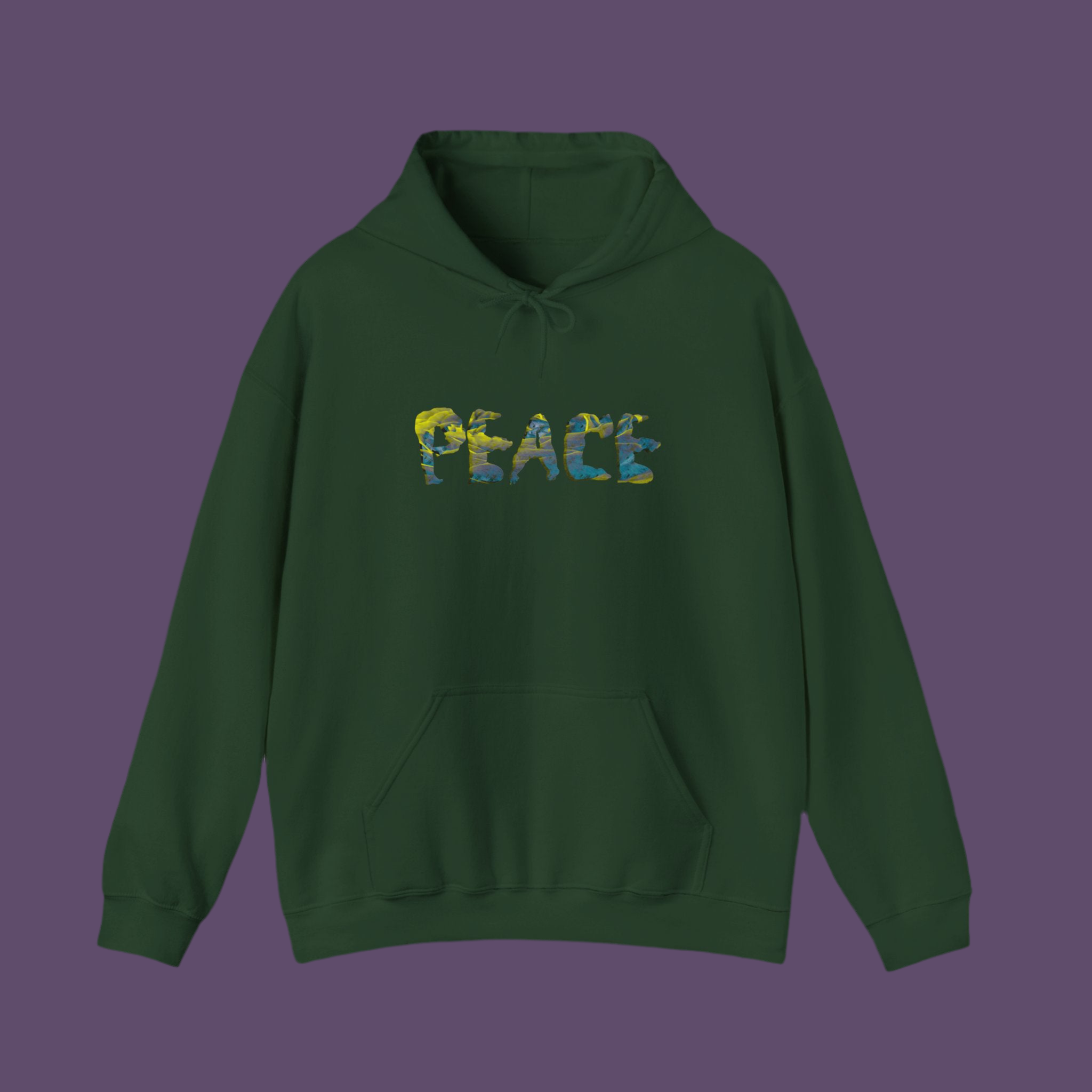 Peaceful Vibes Unisex Hoodie - Perfect for Relaxation and Mindfulness