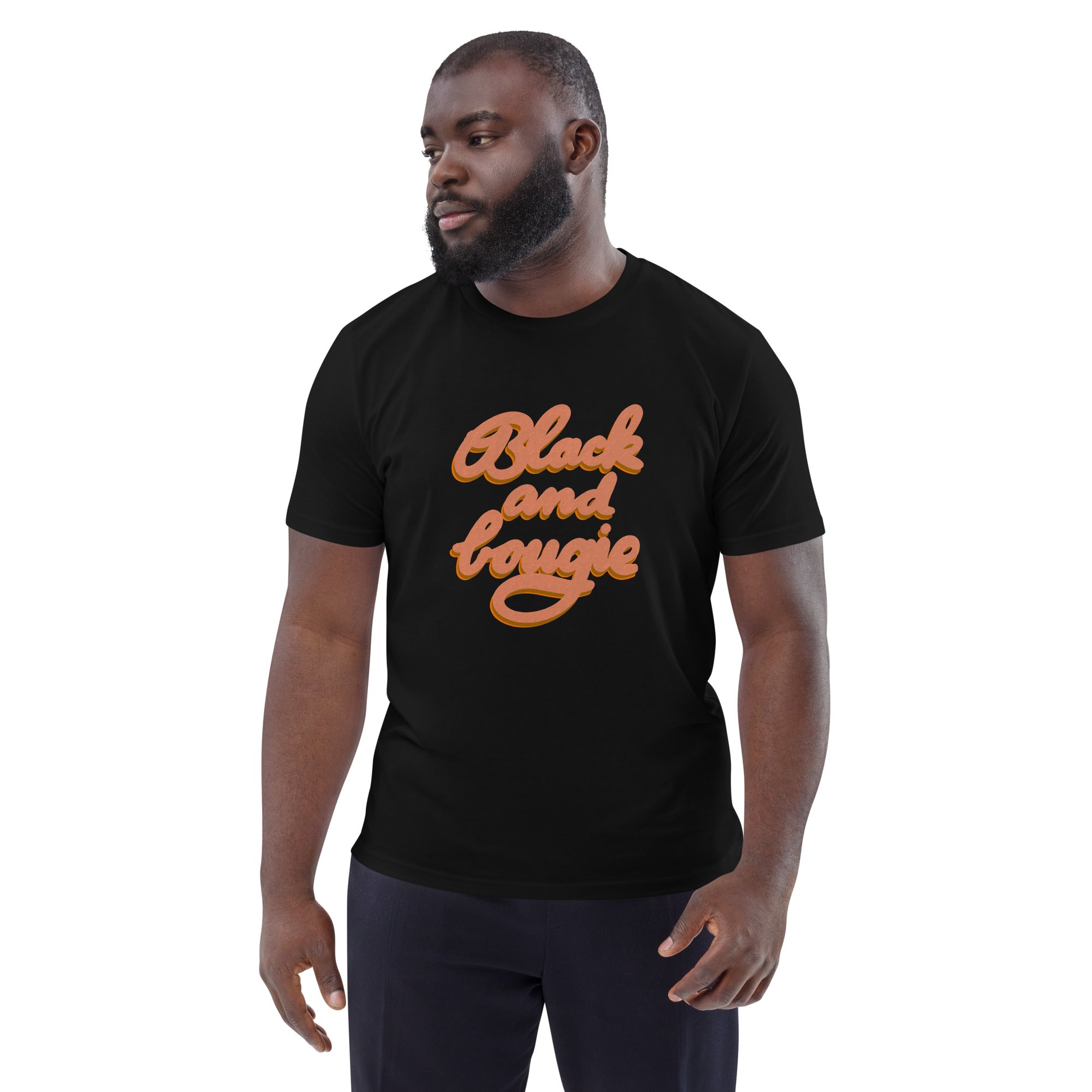 BLACK AND BOUGIE Unisex organic cotton t-shirt