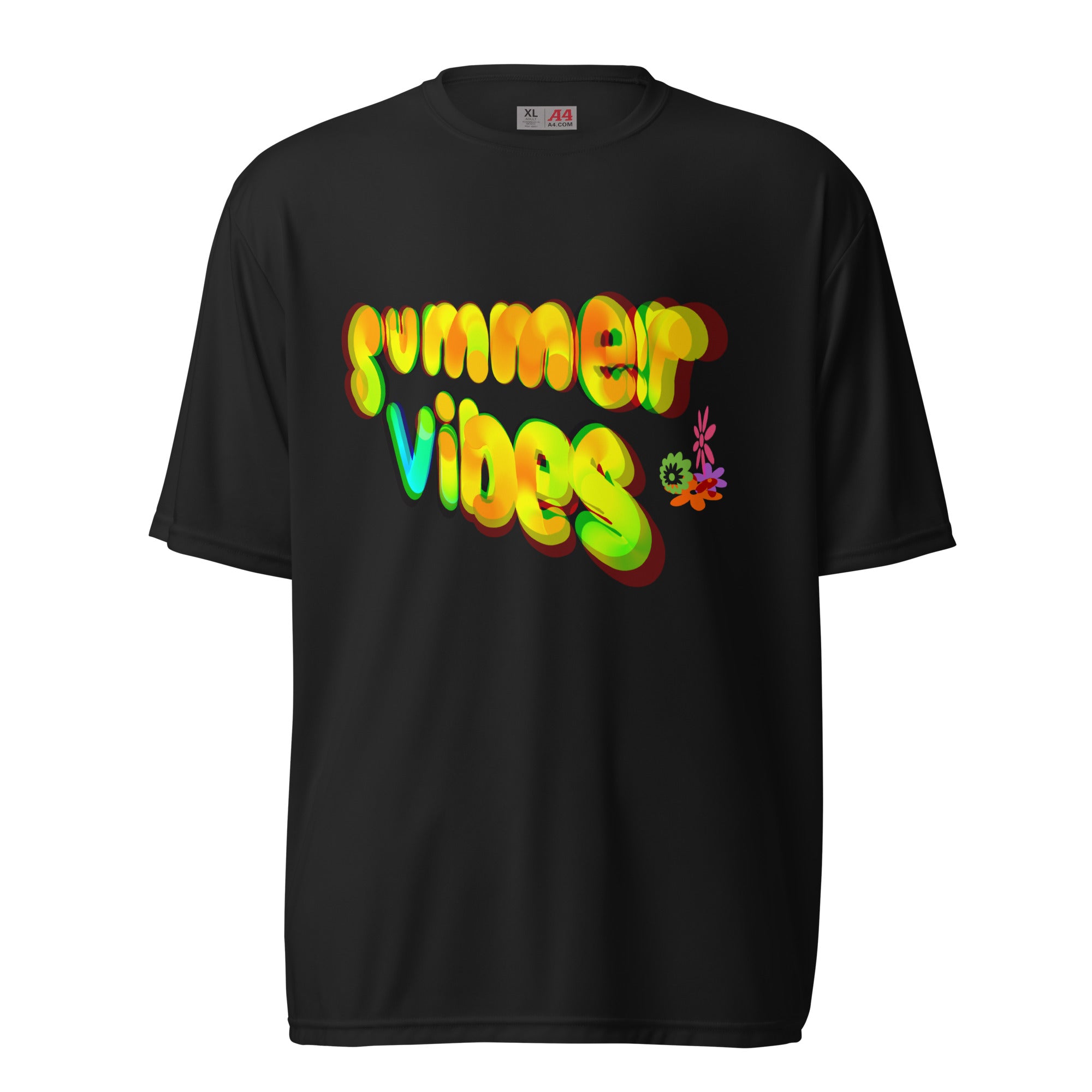 SUMMER VIBES Unisex performance crew neck t-shirt