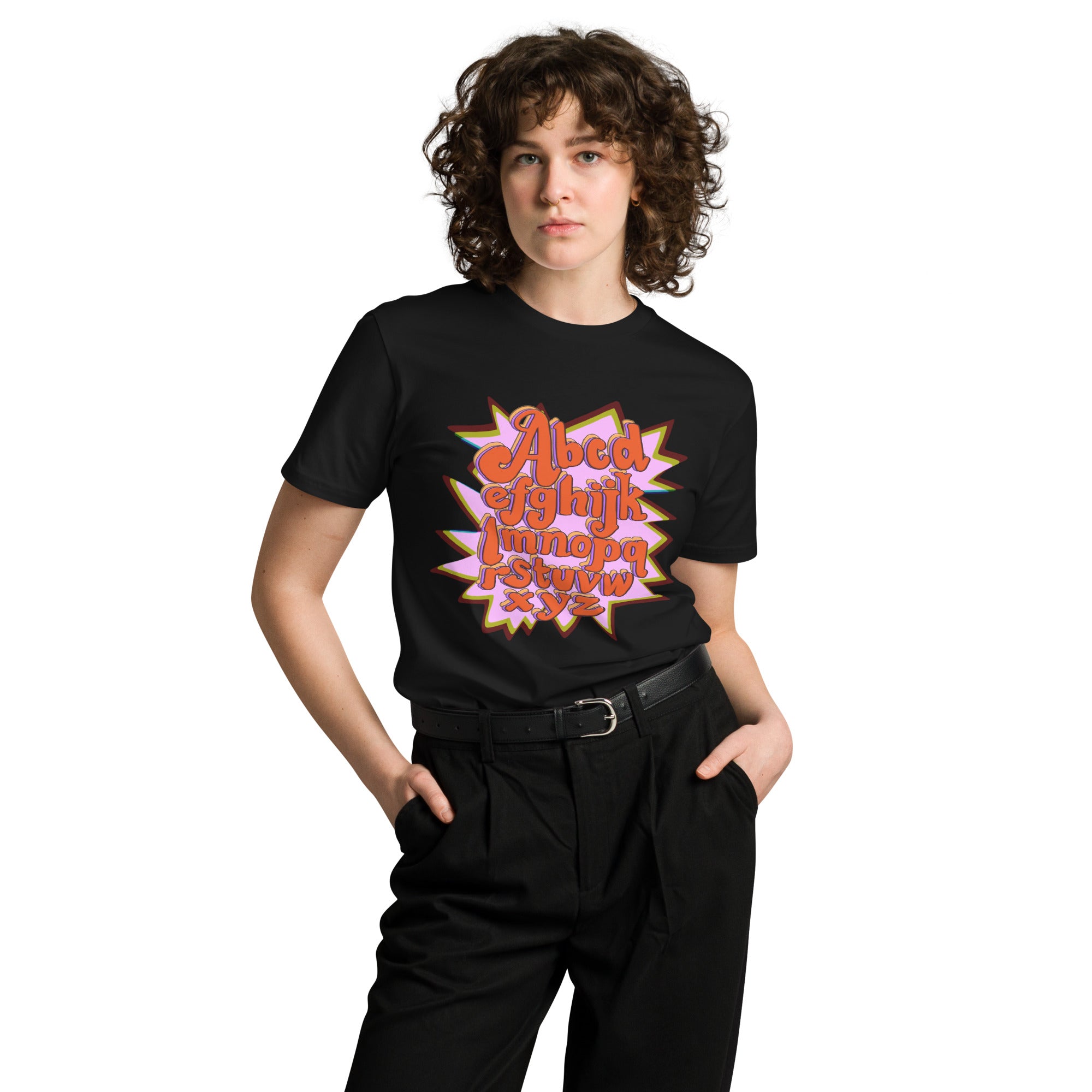 ALPHABET Unisex premium t-shirt