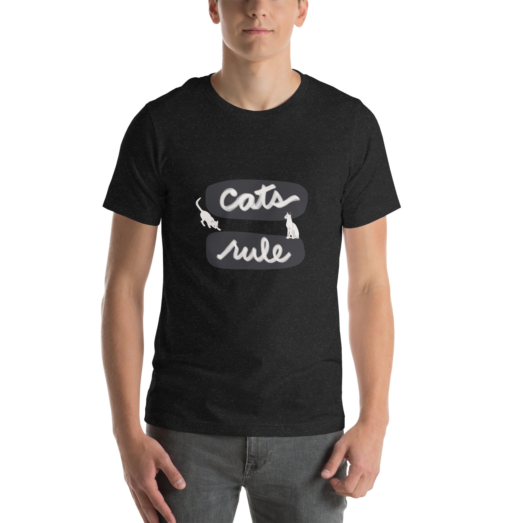 CATS RULE Unisex t-shirt