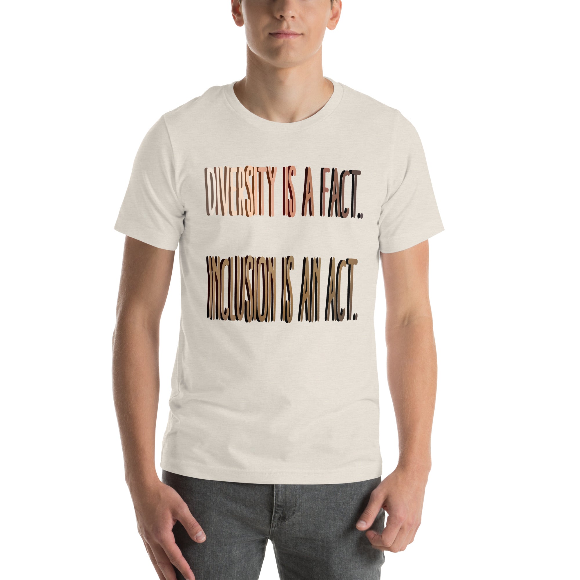 DIVERSITY AND INCLUSION Unisex t-shirt