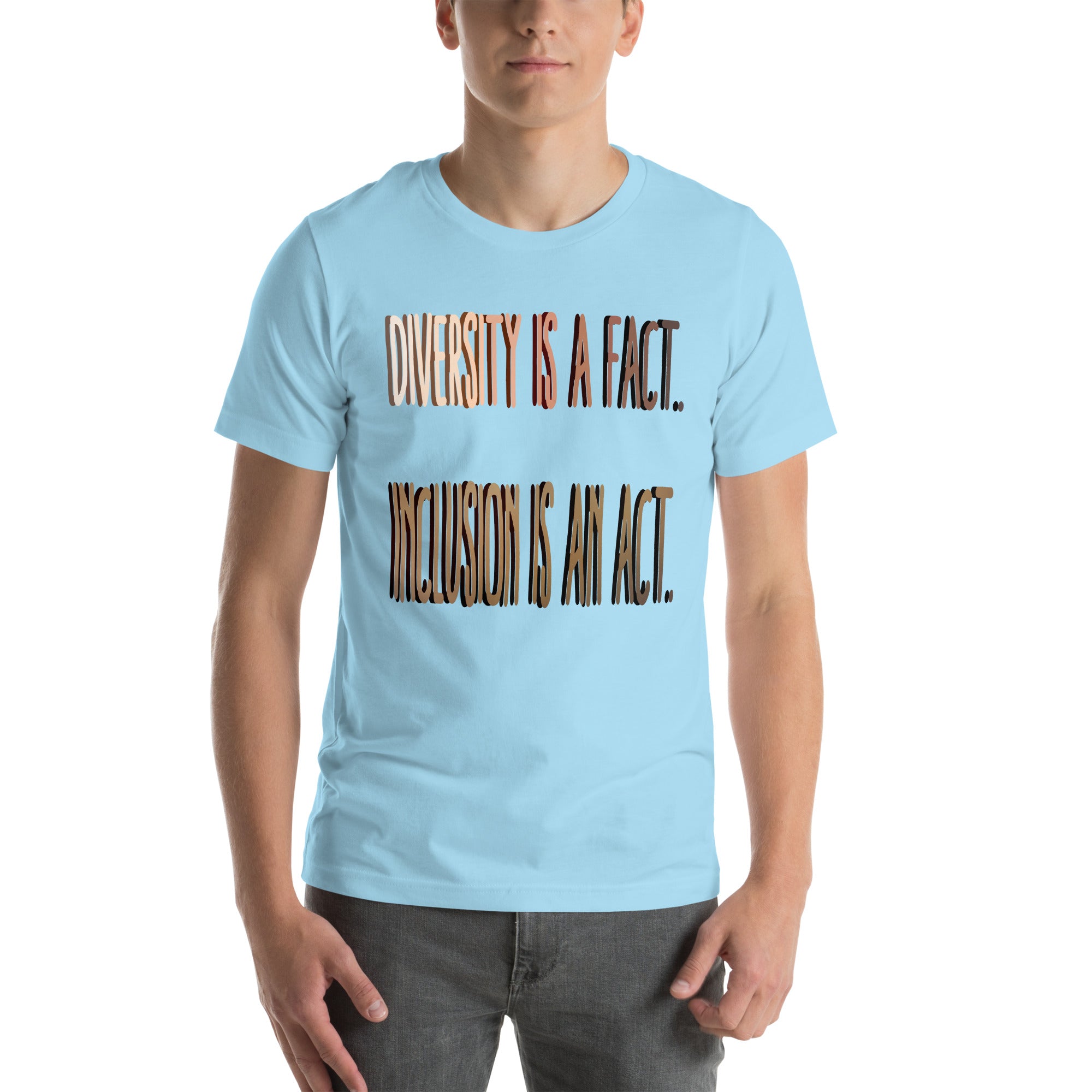 DIVERSITY AND INCLUSION Unisex t-shirt
