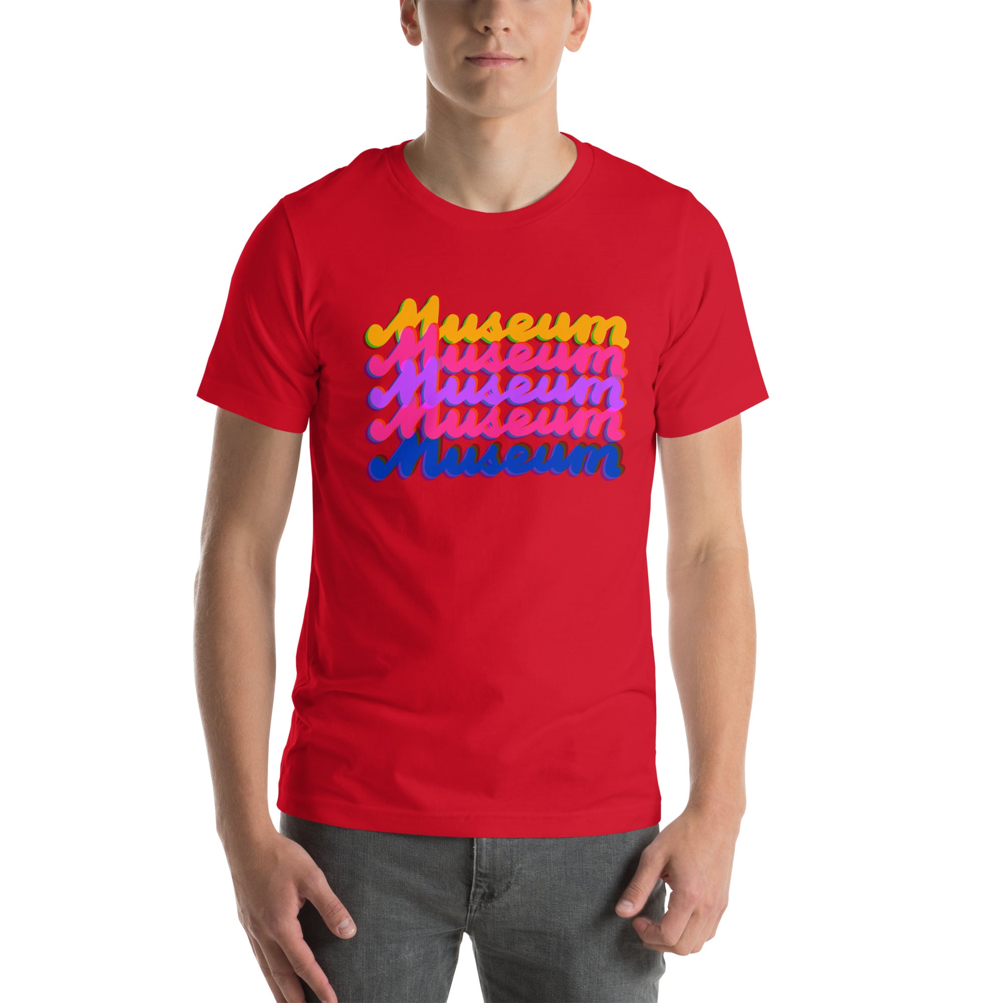 MANY MUSEUMS Unisex t-shirt