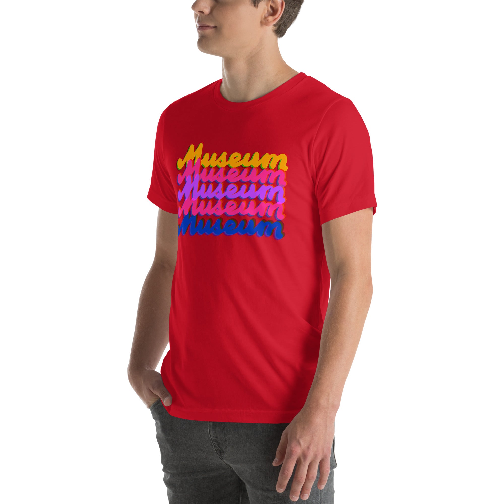 MANY MUSEUMS Unisex t-shirt
