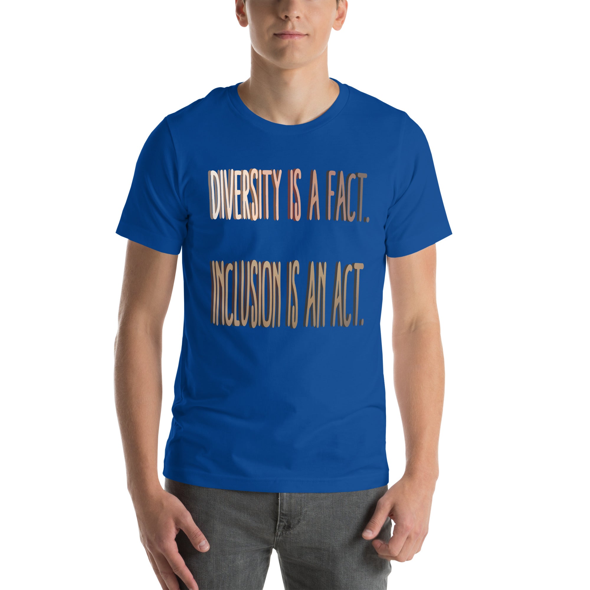DIVERSITY AND INCLUSION Unisex t-shirt