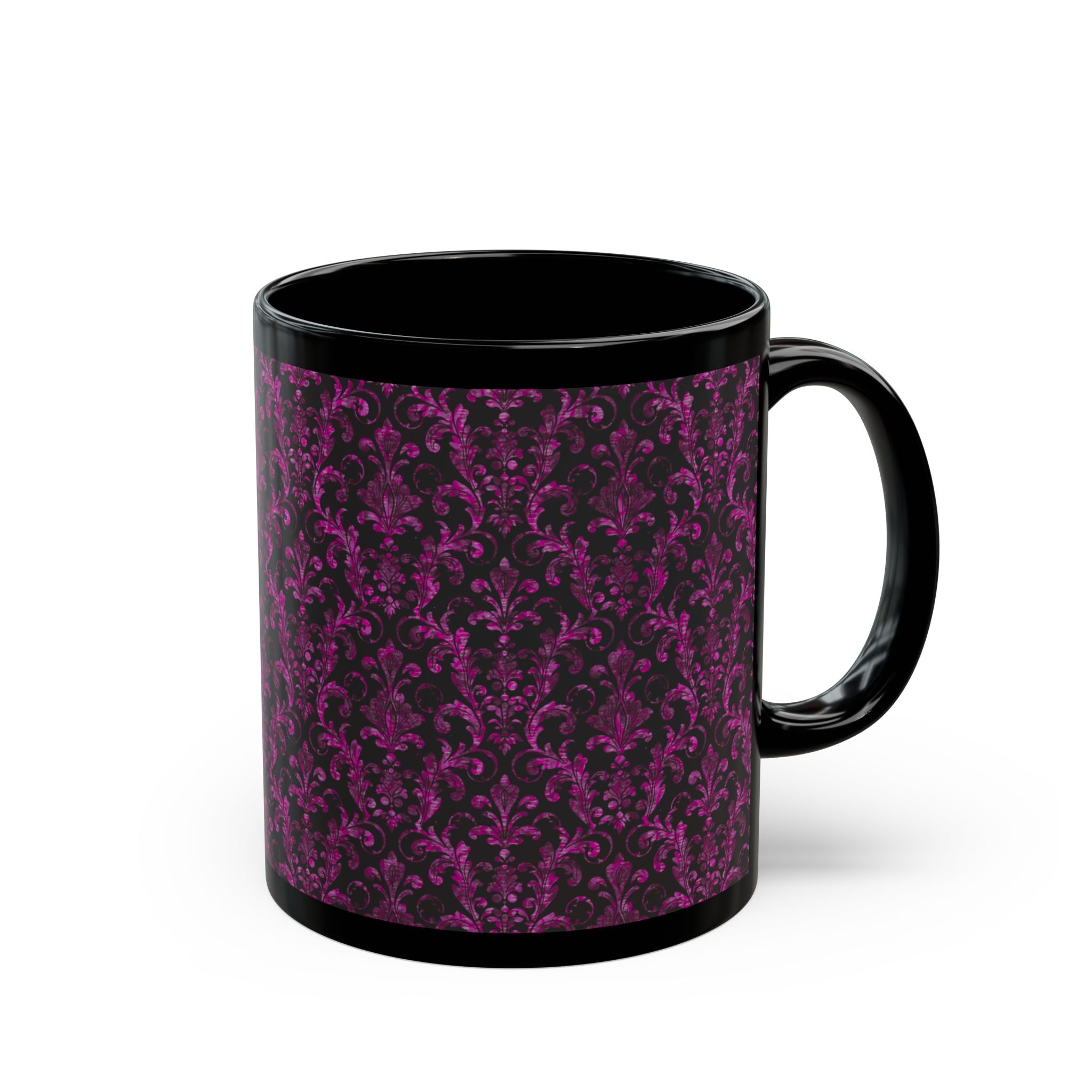 FLEUR DE LIS Black Mug (11oz)