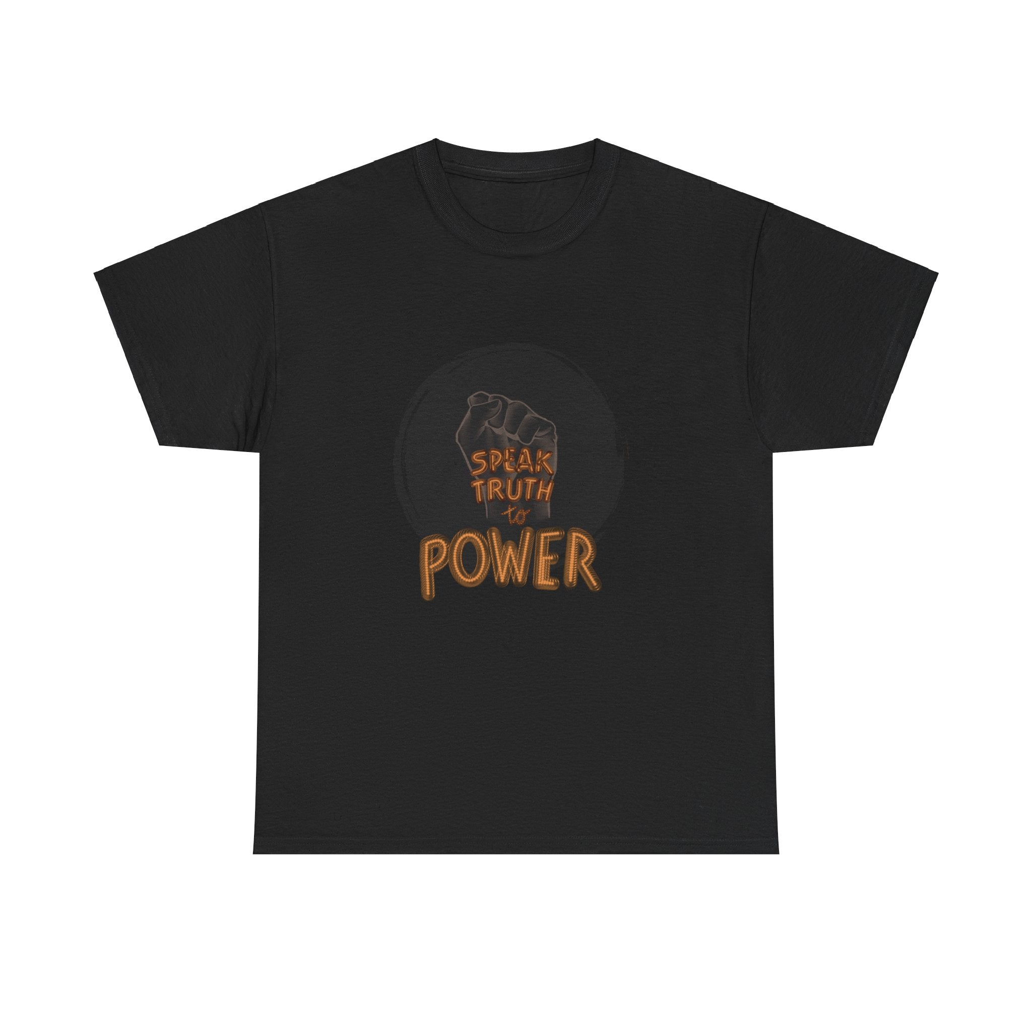 SPEAK TRUTH TO POWER Unisex Heavy Cotton Tee