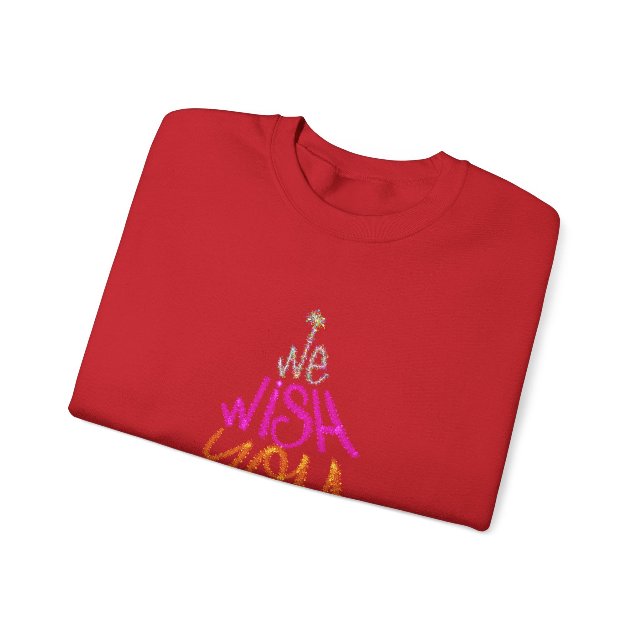 WE WISH YOU A MERRY CHRISTMAS Crewneck Sweatshirt