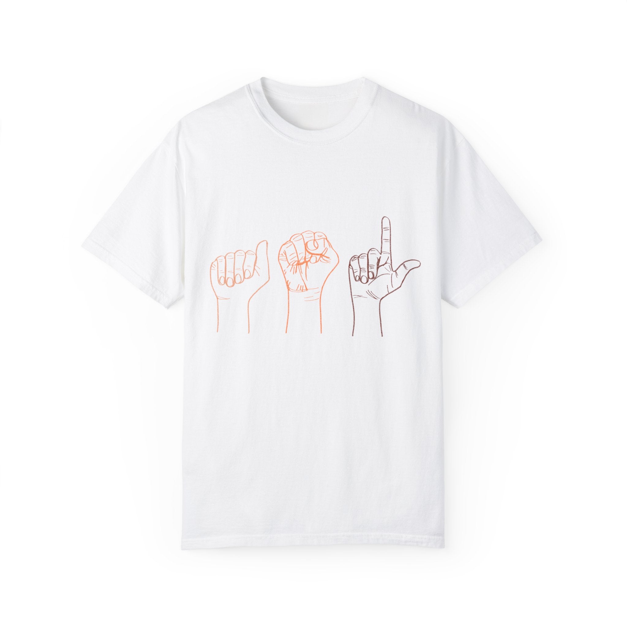 ASL Unisex Garment-Dyed T-shirt