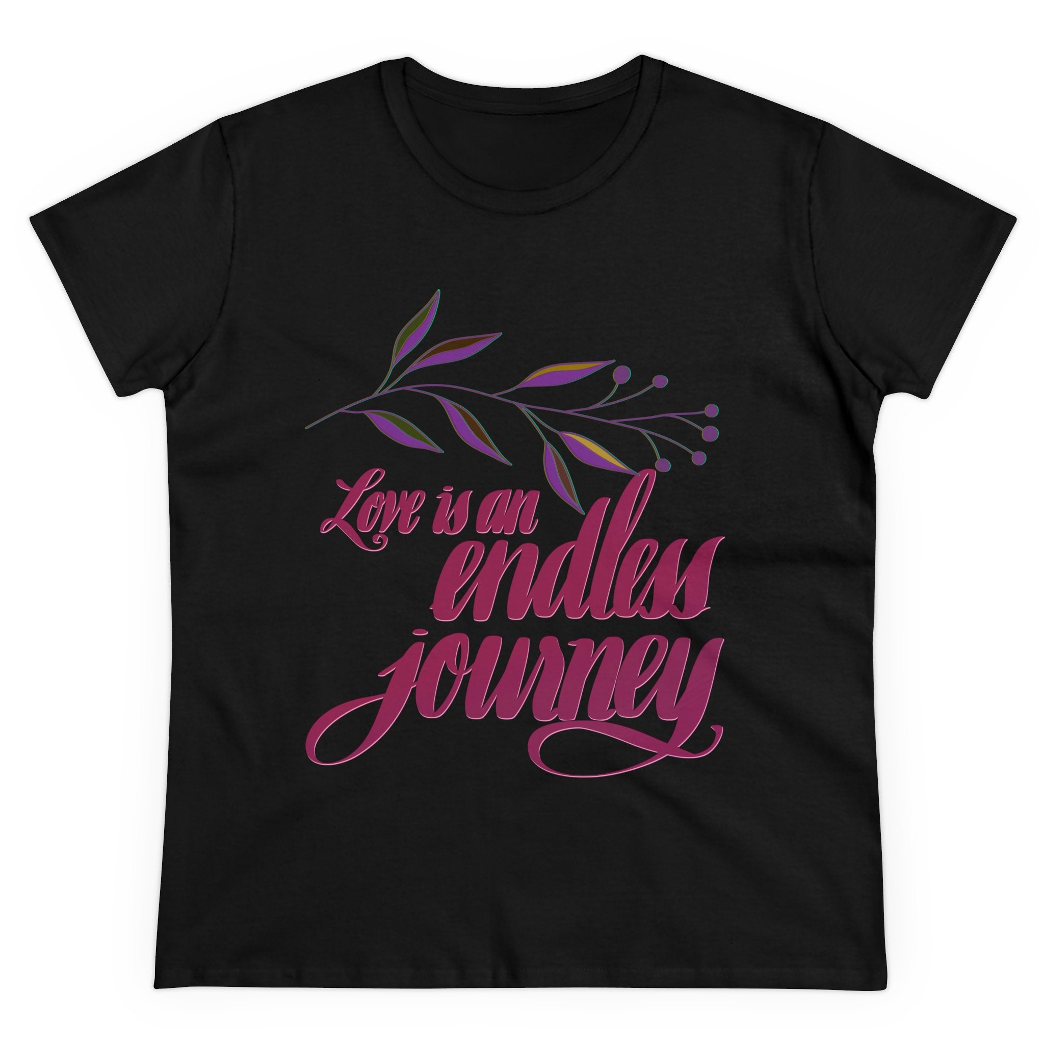 LOVE IS AN ENDLESS JOURNEY QUOTABLE SHAKESPEARE Cotton Tee