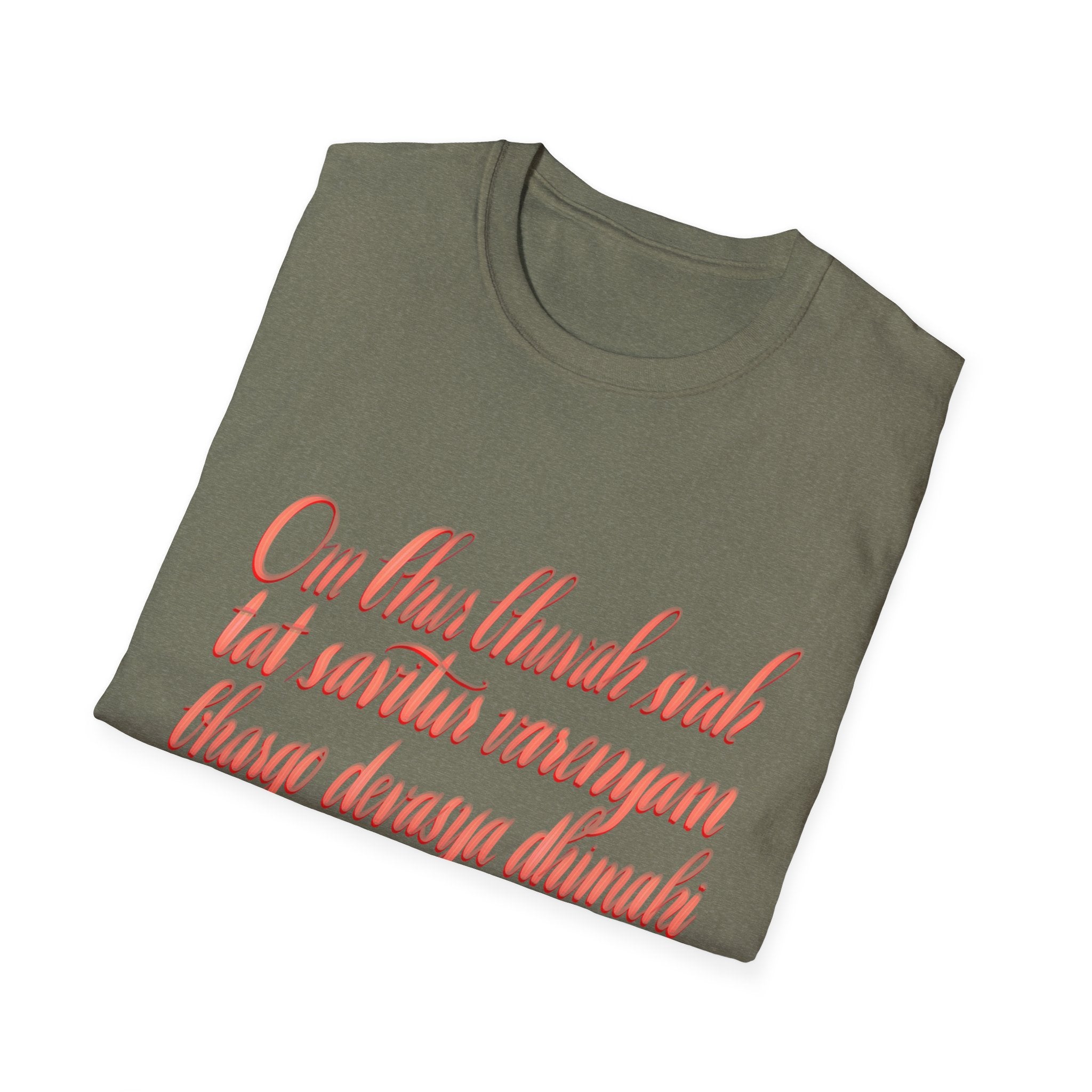 Spiritual Affirmation Unisex Softstyle T-Shirt - Inspirational Quote Tee