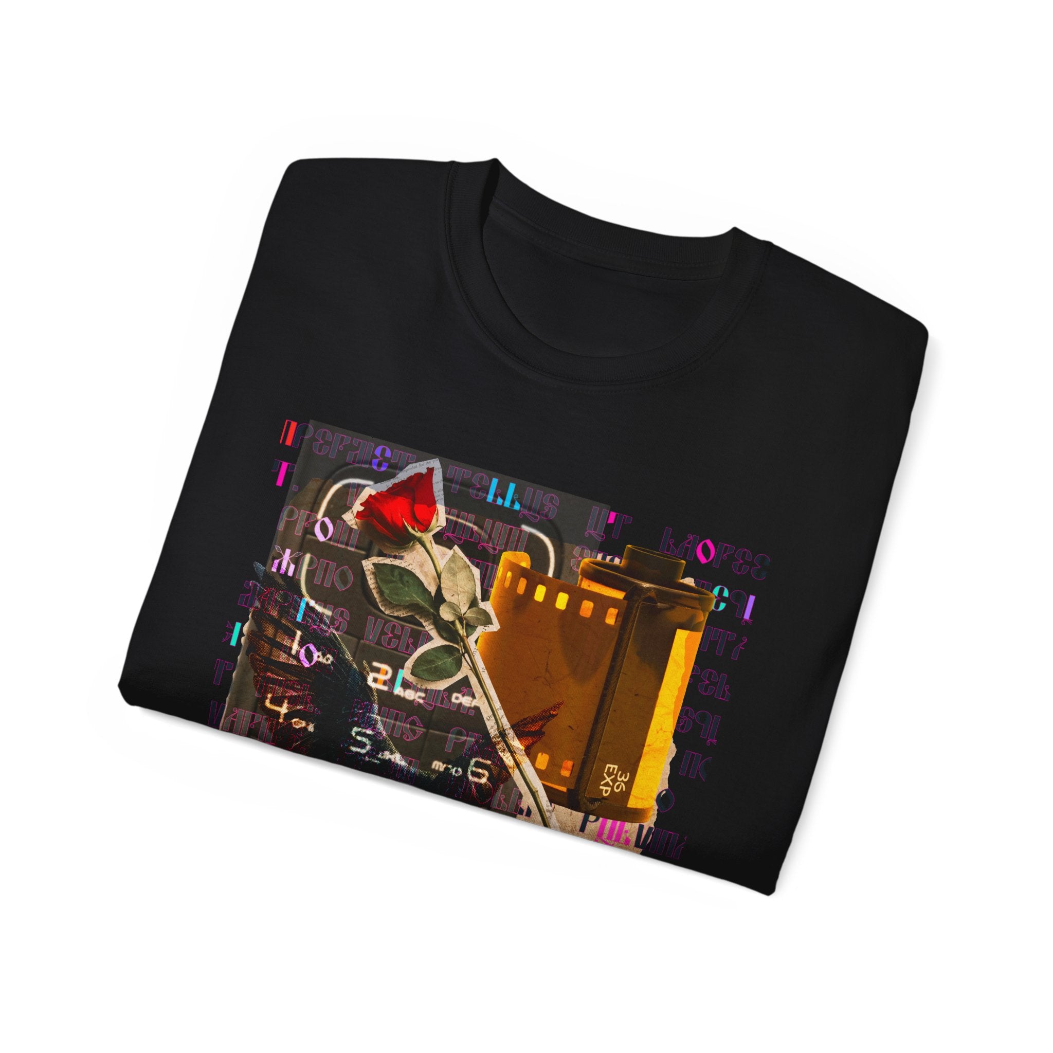Artistic Graphic Tee, Casual Unisex Tee, Trendy Cotton T-Shirt, Unique Printed Shirt, Gift for Art Lovers, Vintage Aesthetic Fashion