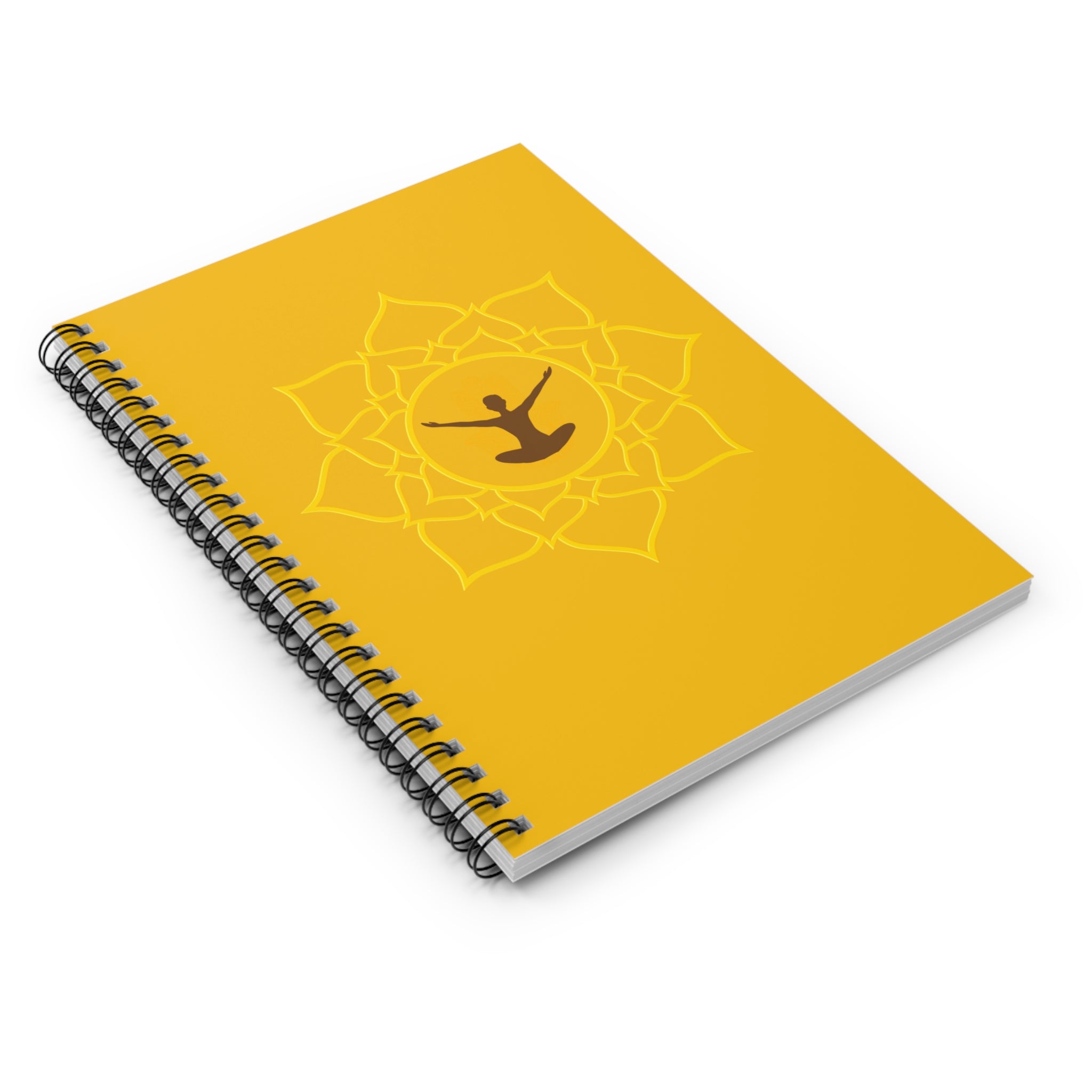 Yoga Spiral Notebook — Ruled Journal for Practice & Mindfulness
