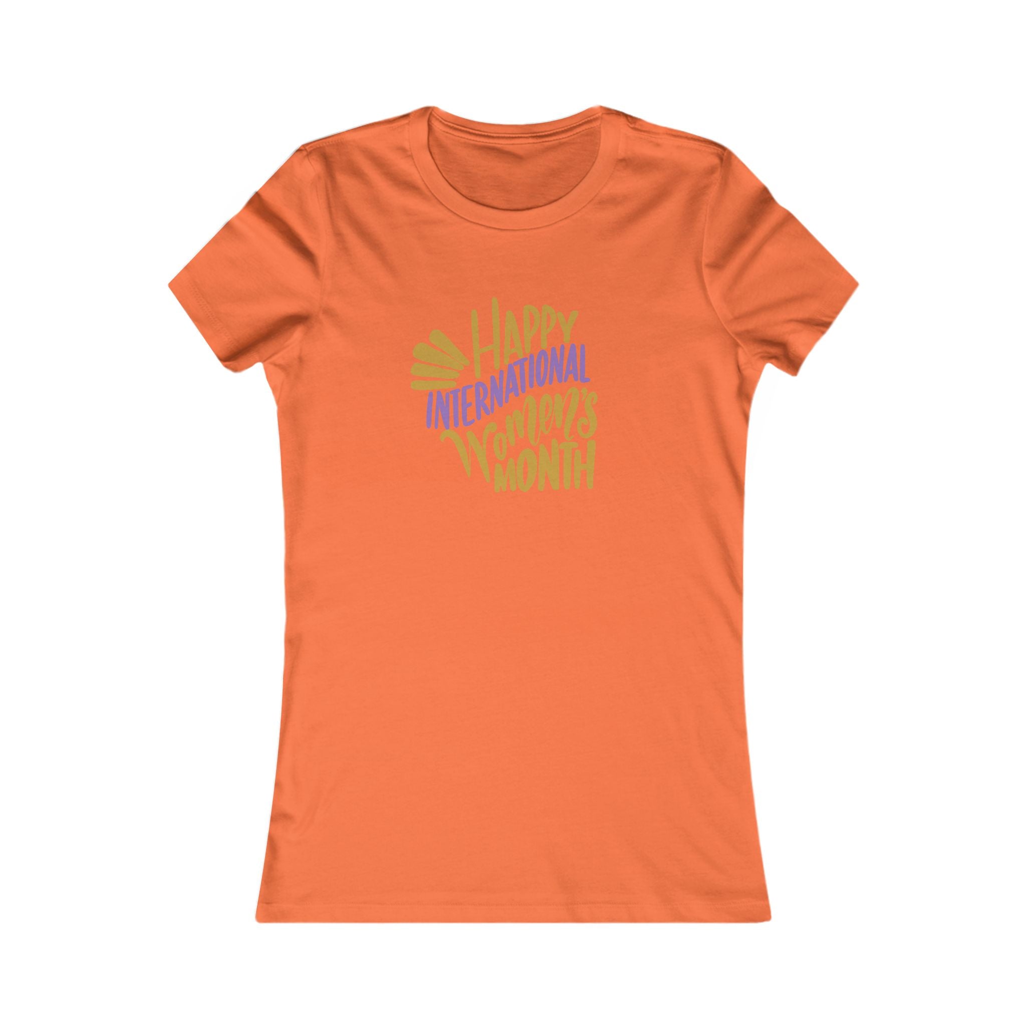 Happy International Women's Month Tee - Celebratory Women's Tee