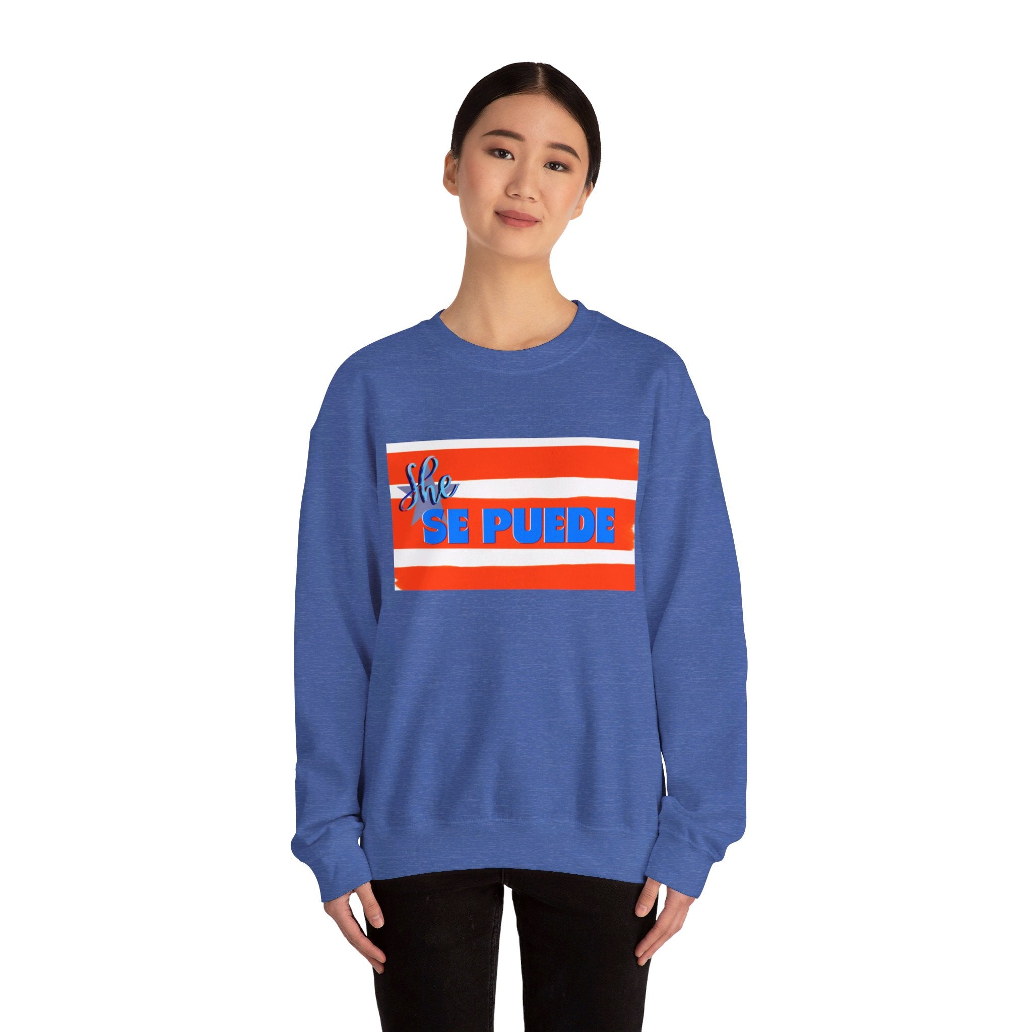 SHE SE PUEDE Unisex Heavy Blend™ Crewneck Sweatshirt