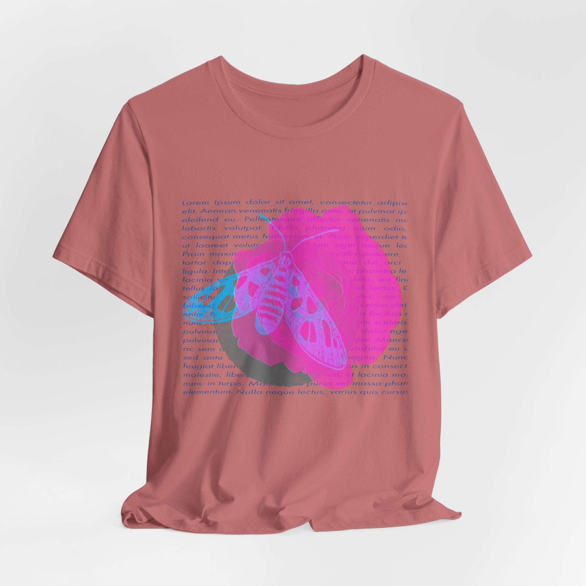 Cheerful Colorful Hand-Placed Graphic Tee