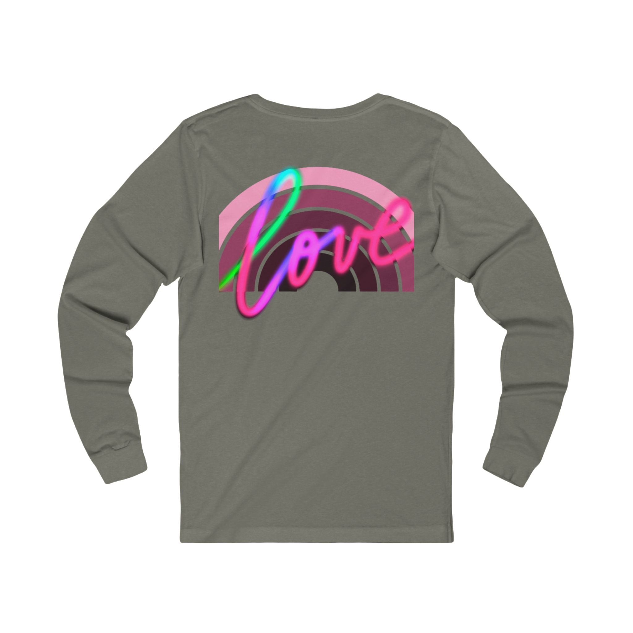 LOVE (FRONT AND BACK) Long Sleeve Tee