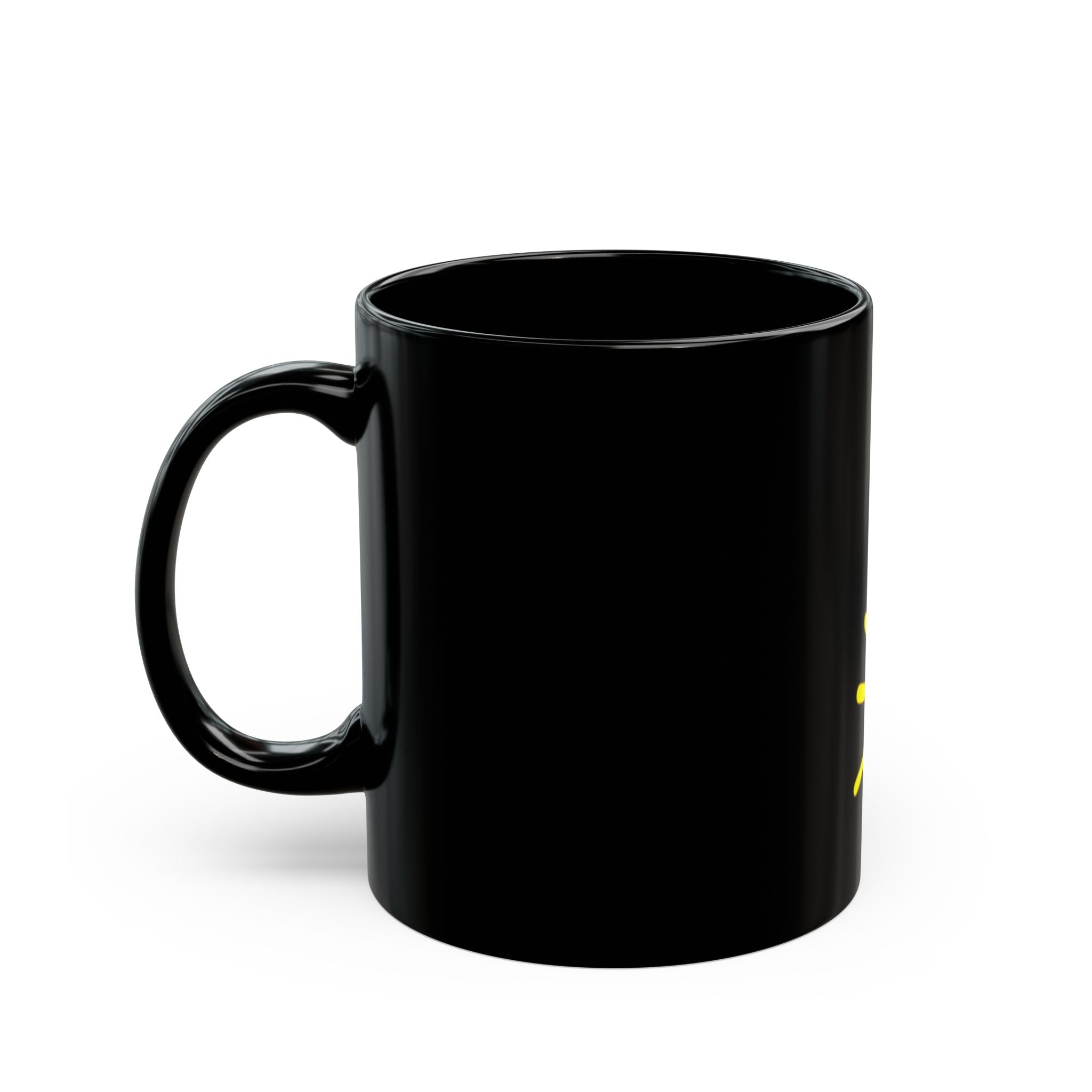 RISE AND SHINE Black Mug (11oz)