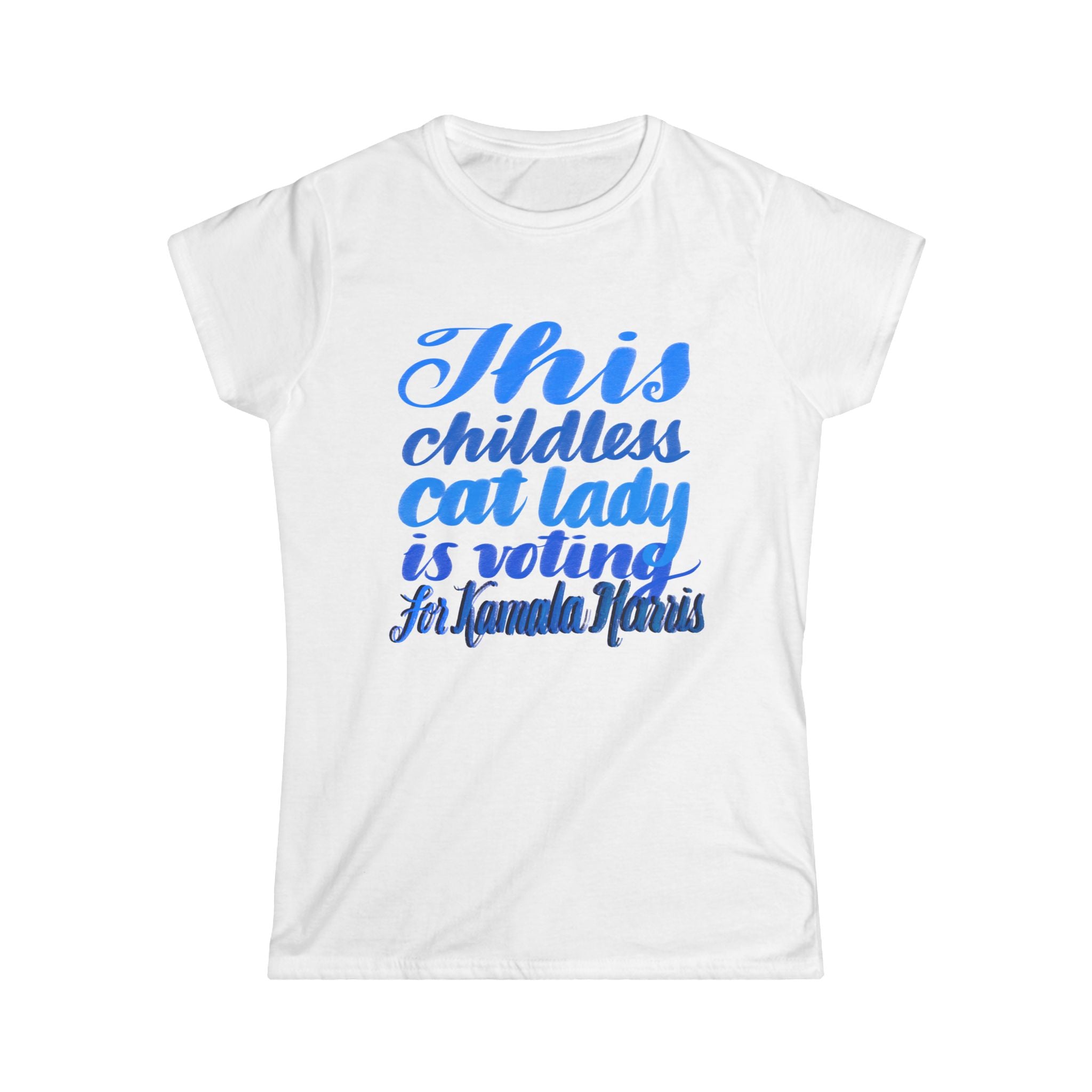 THIS CHILDLESS CAT LADY Women's Tee