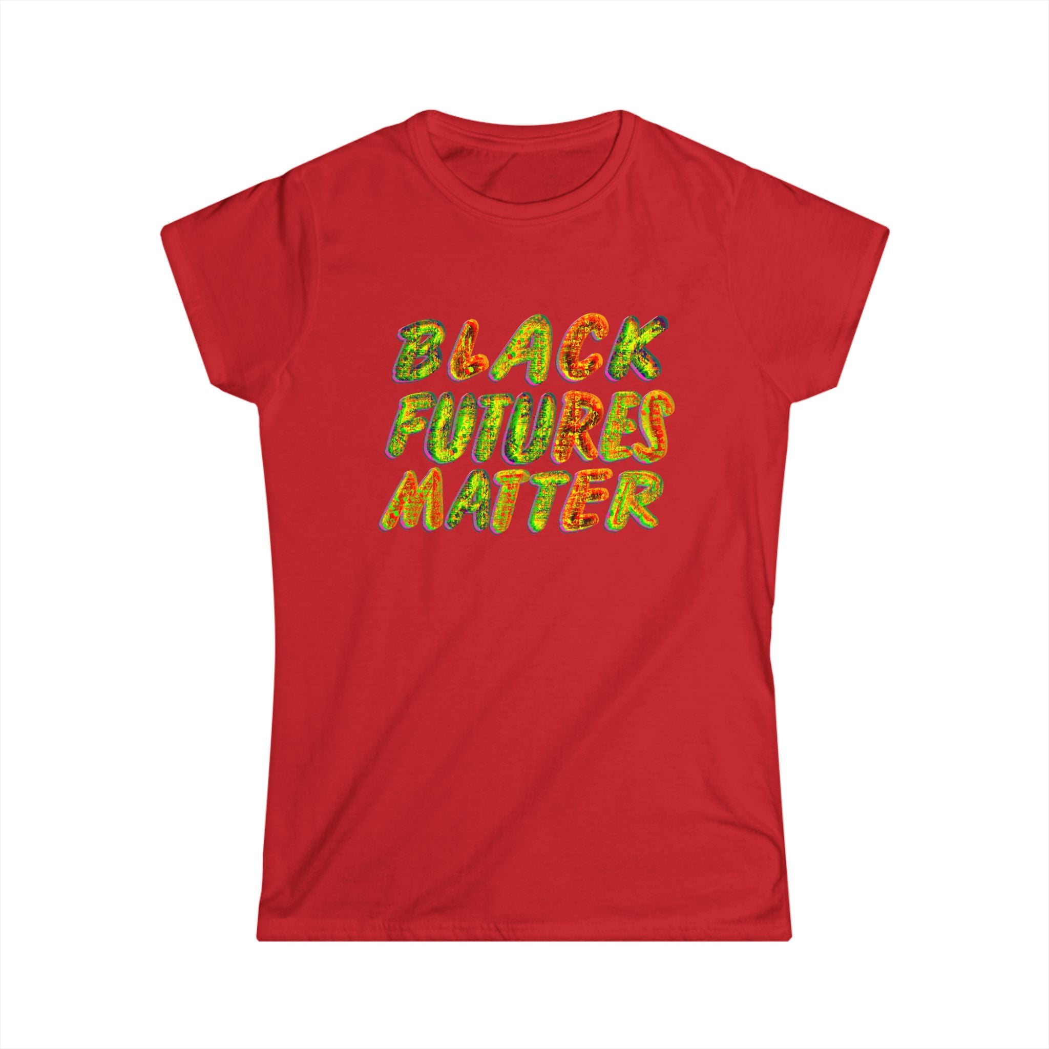 BLACK FUTURES MATTER Women’s Tee - Hand-Drawn and Hand-Lettered Design