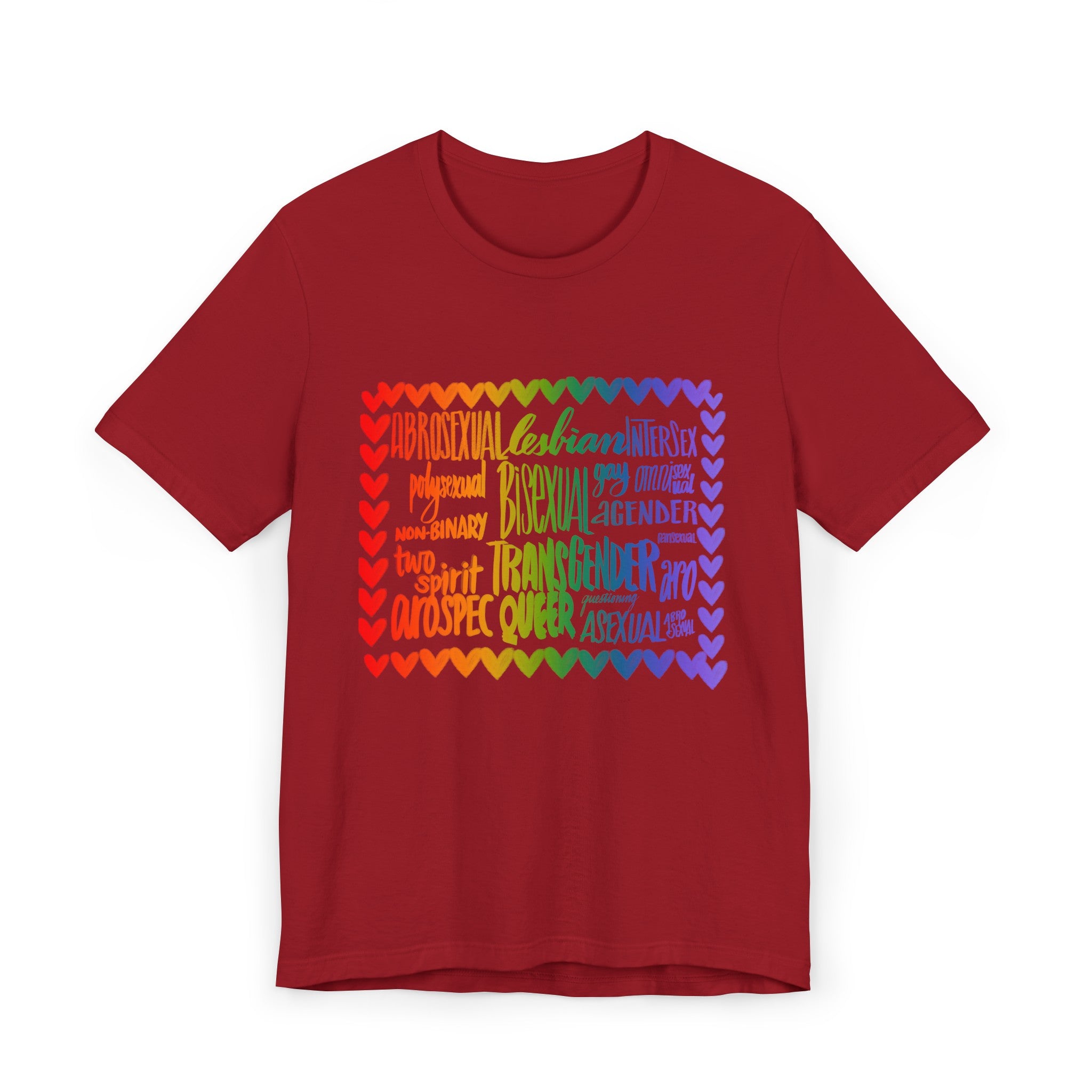 LGBTQIA+ Unisex Jersey T-Shirt