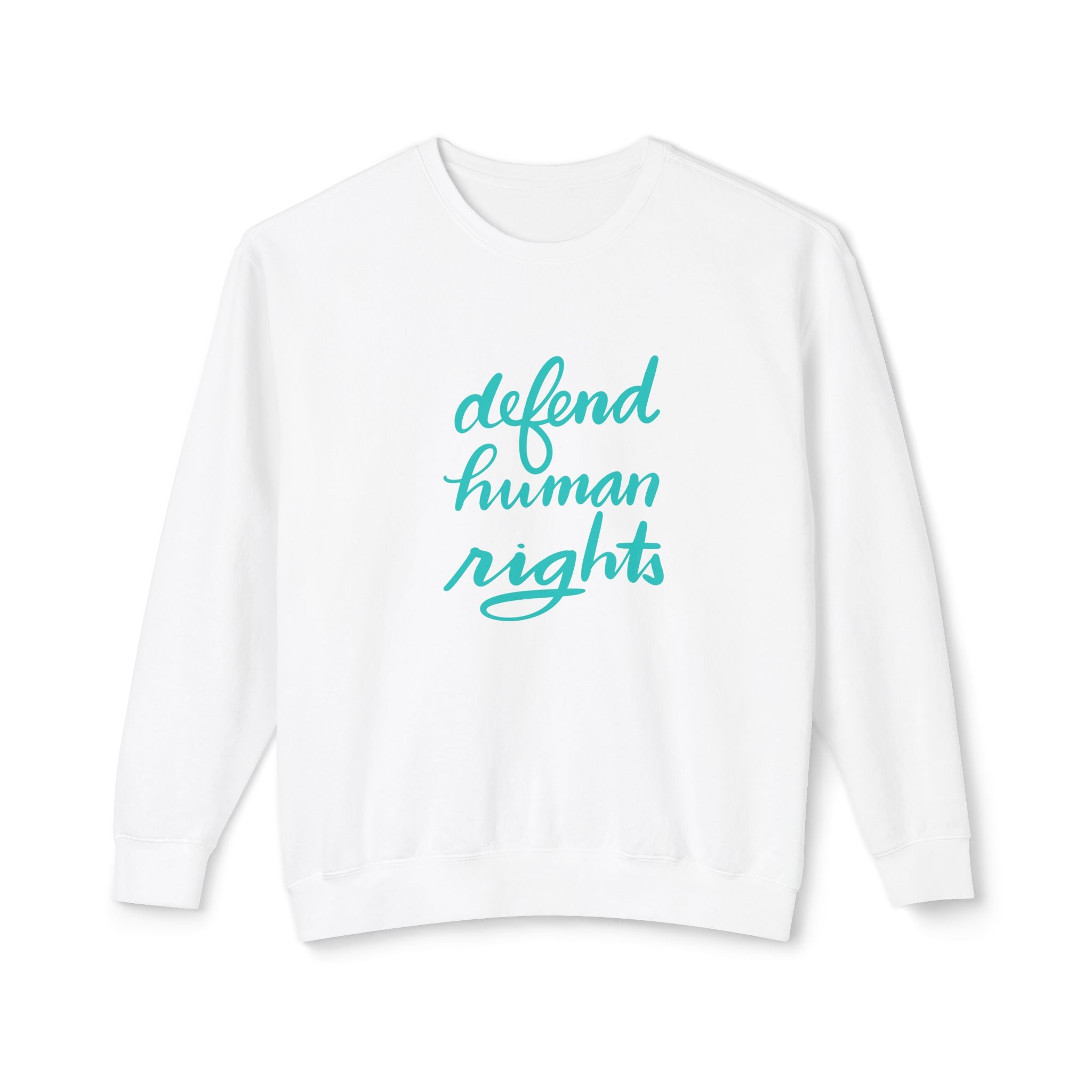 Defend Human Rights Crewneck Sweatshirt