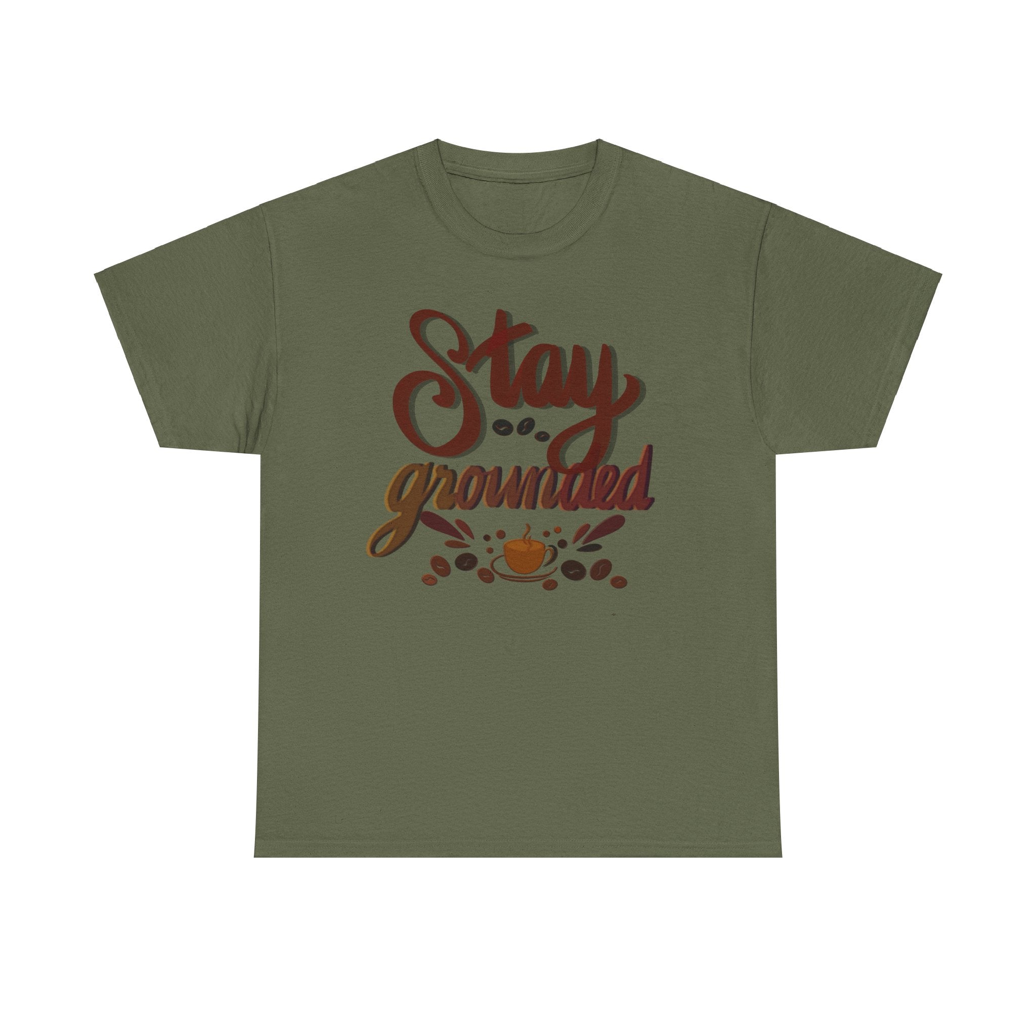 STAY GROUNDED Unisex Heavy Cotton Tee