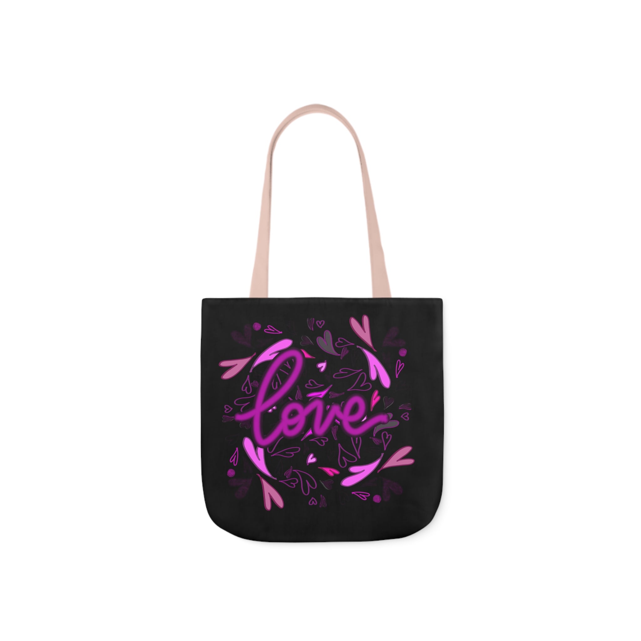 LOVE Tote Bag, 5-Color Straps