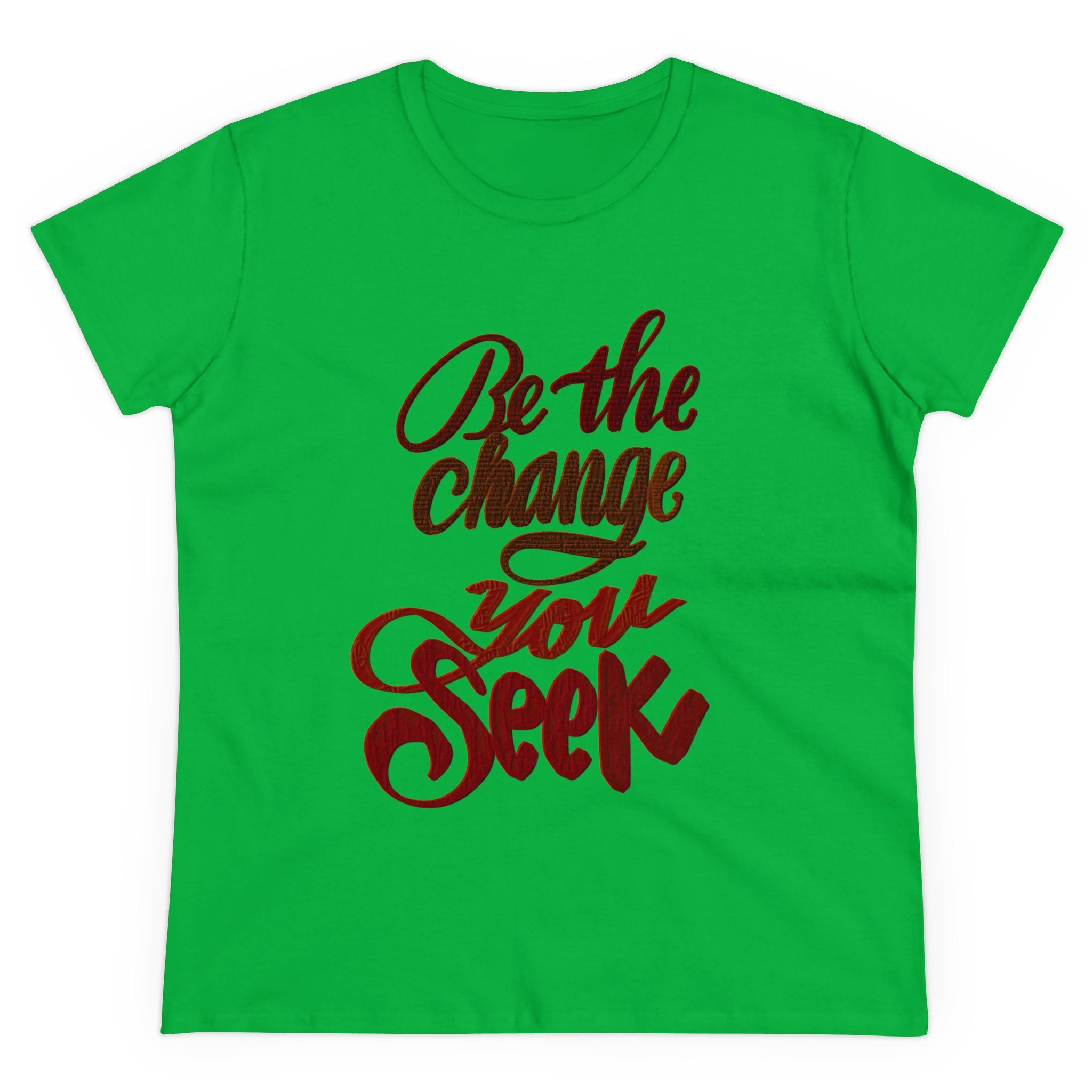 BE THE CHANGE Midweight Cotton Tee