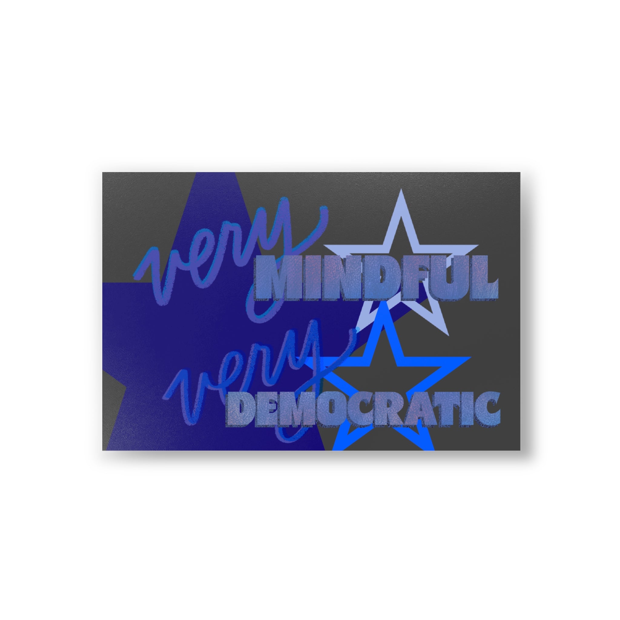 VERY MINDFUL. VERY DEMOCRATIC. Postcards (10pcs)