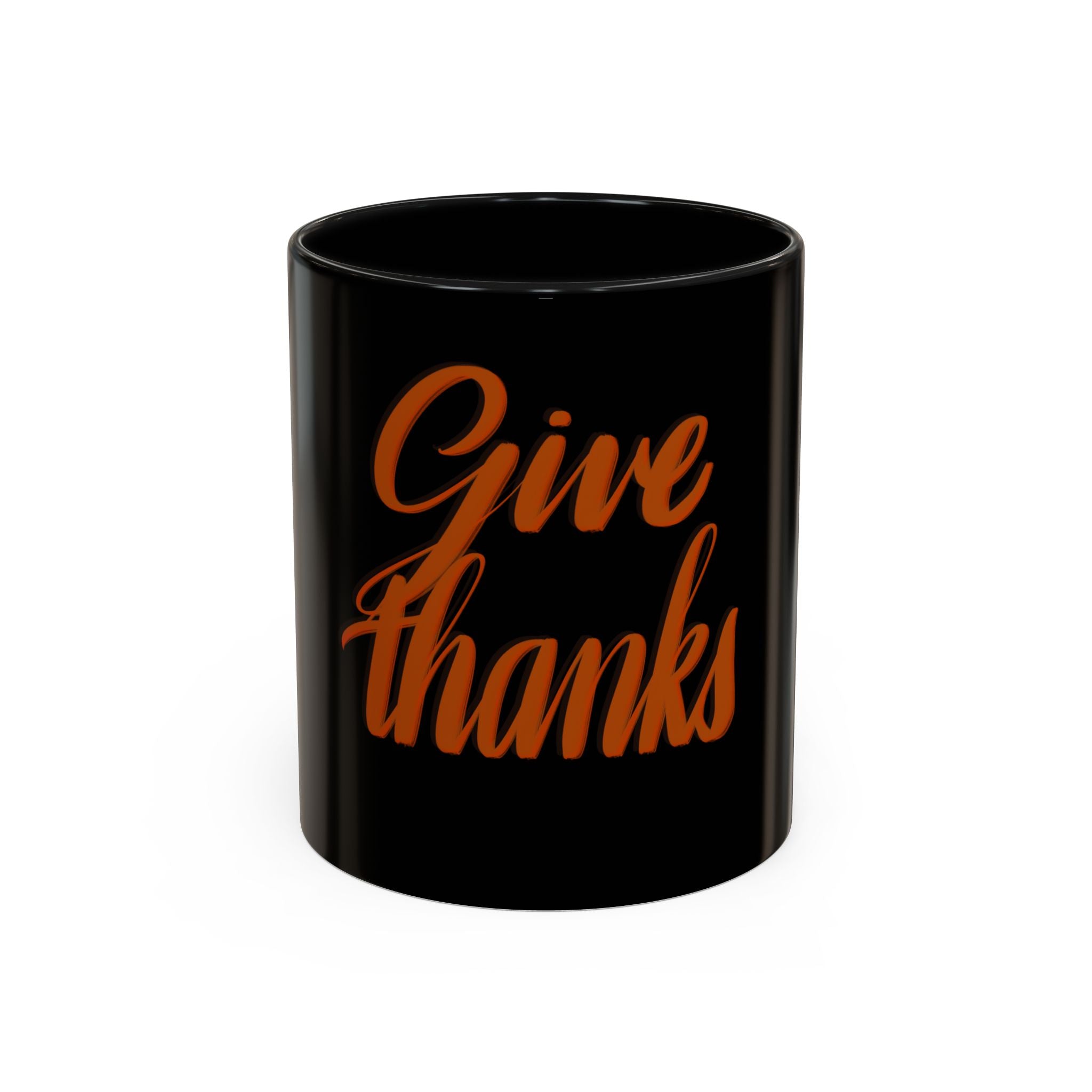 GIVE THANKS 11 oz  Coffee Mug