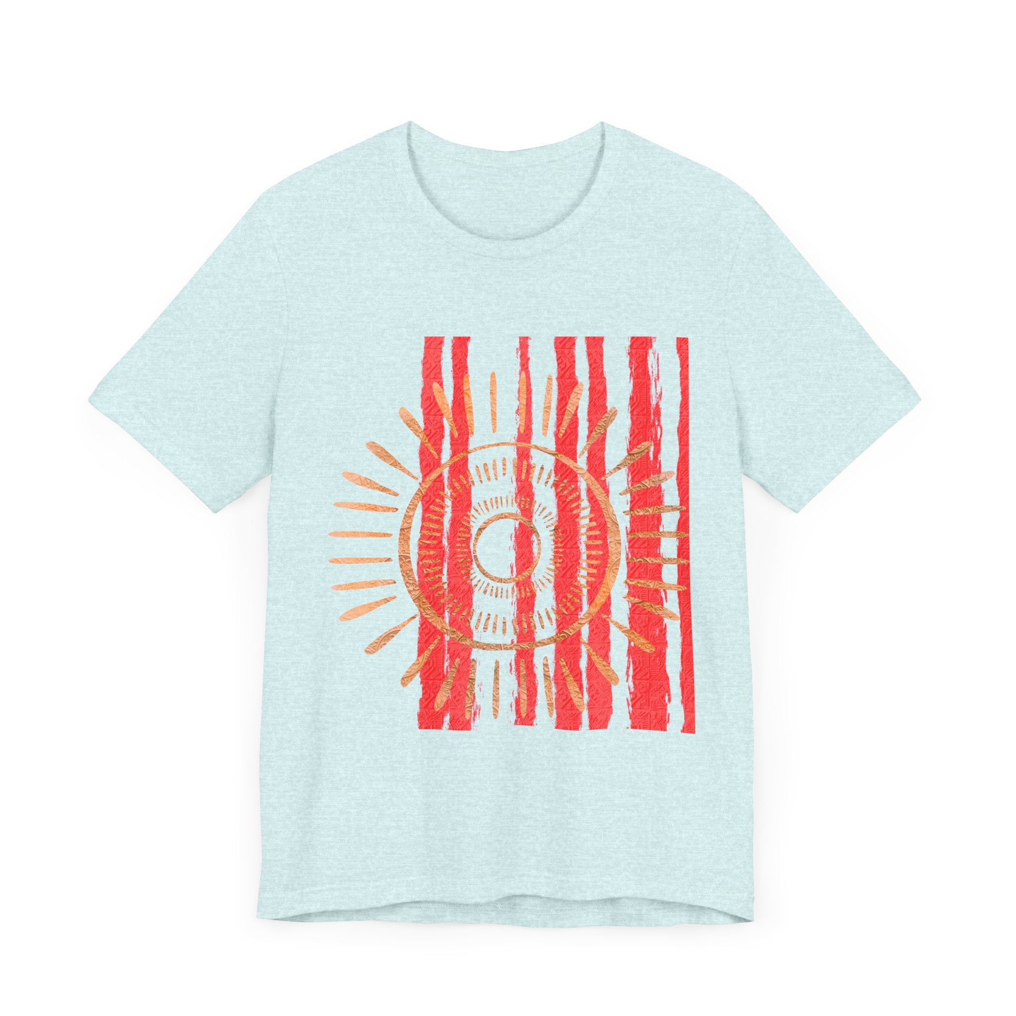 Sunrise Vibes Unisex Jersey Short Sleeve Tee - Bright Summer Graphic Design