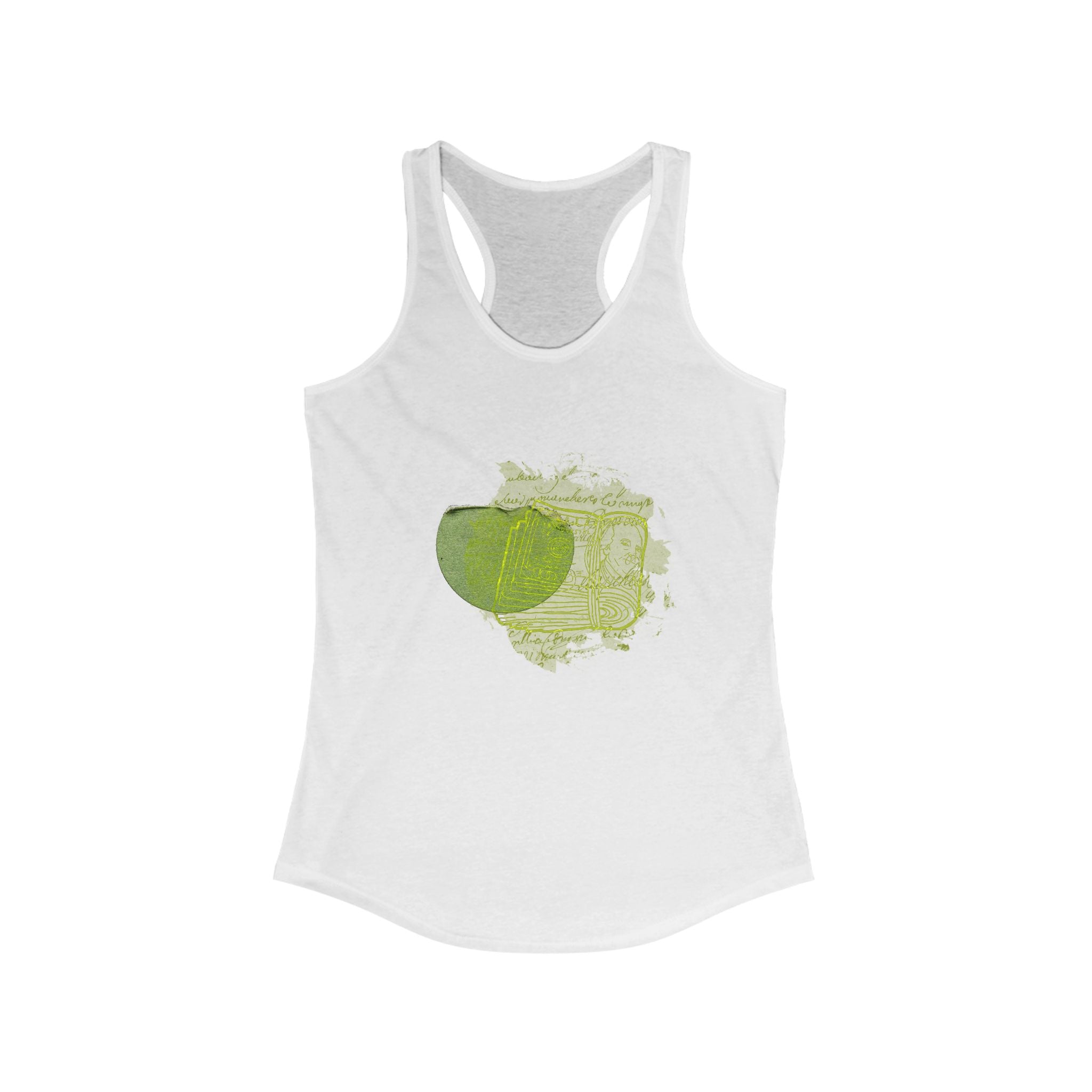 Trendy Women's Racerback Tank Top, Perfect for Summer, Gym Wear, Casual Outings, Gift for Friends, Sports Enthusiasts