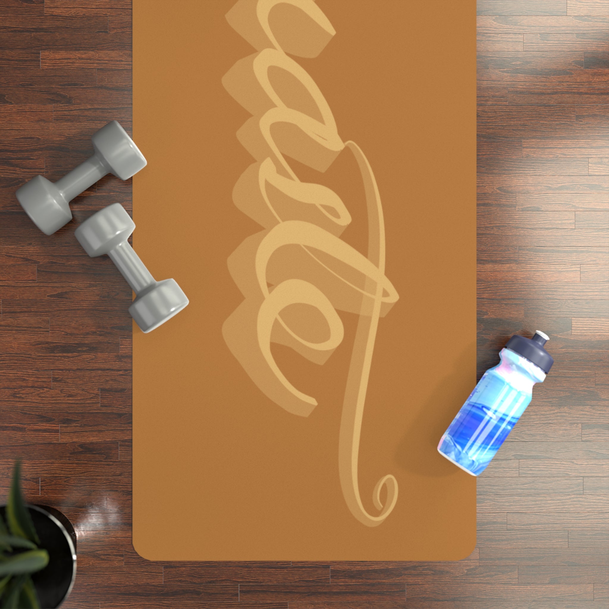 NAMASTE Rubber Yoga Mat