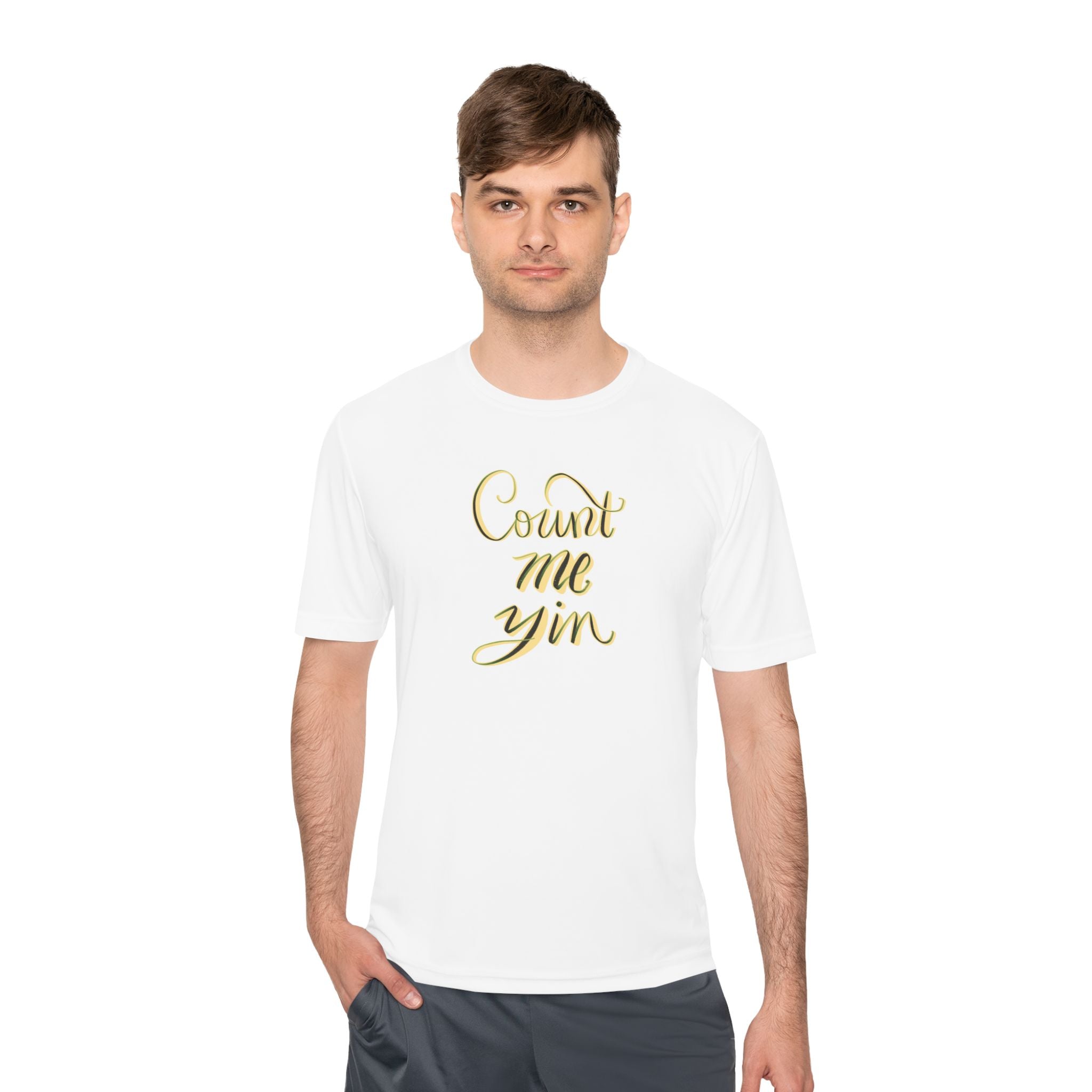 COUNT ME YIN Unisex Moisture Wicking Tee