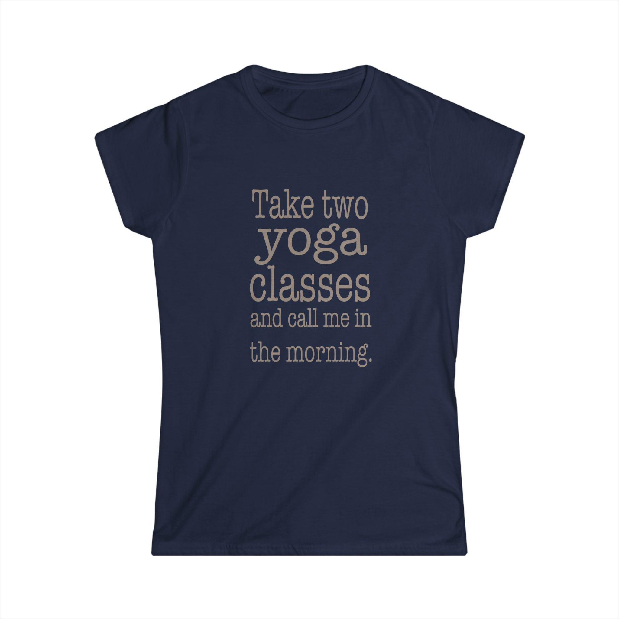 Yoga Class Inspiration Tee, Motivational T-Shirt, Wellness Gift, Women's Activewear, Mindfulness Apparel, Workout Motivation