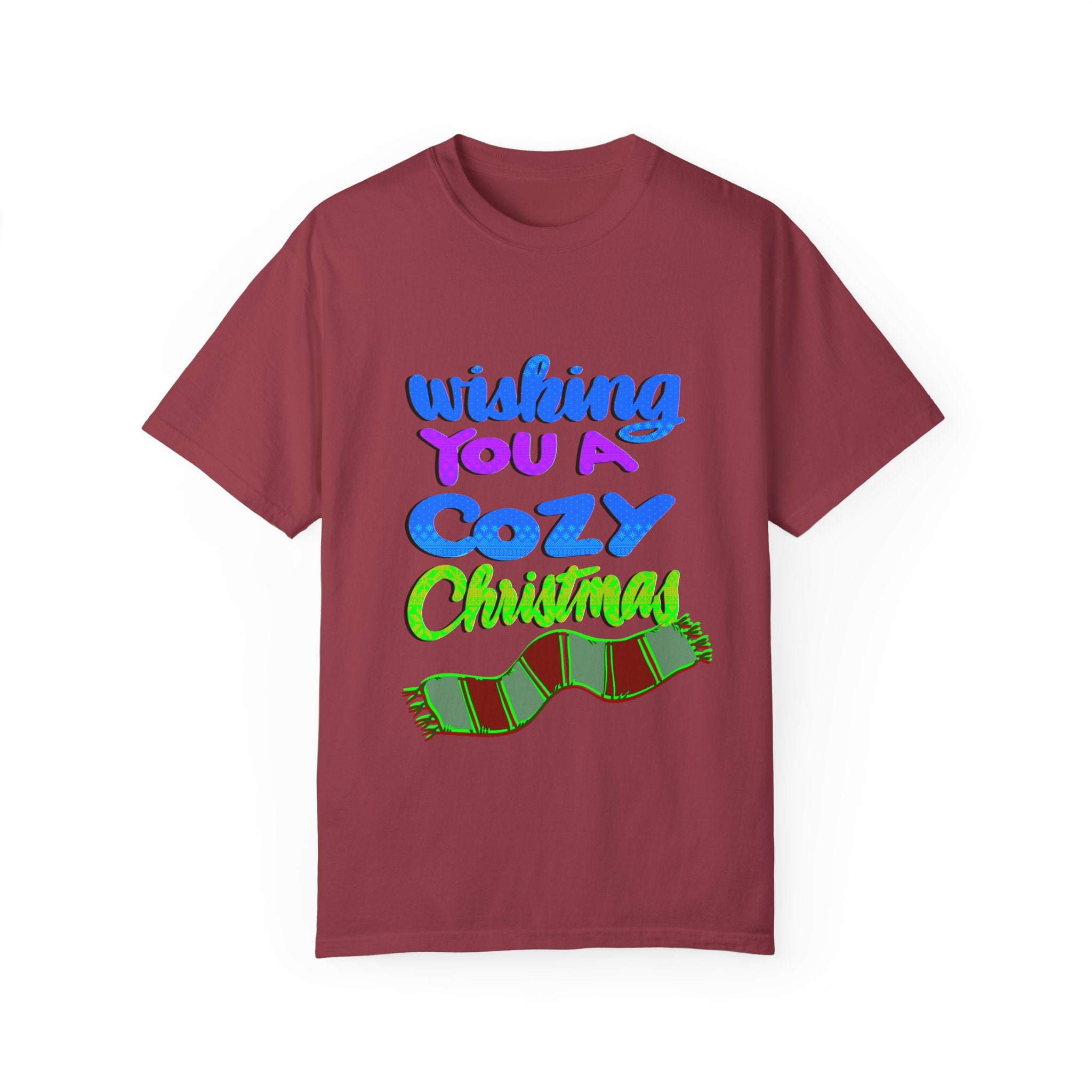 COZY CHRISTMAS Unisex Garment-Dyed T-shirt