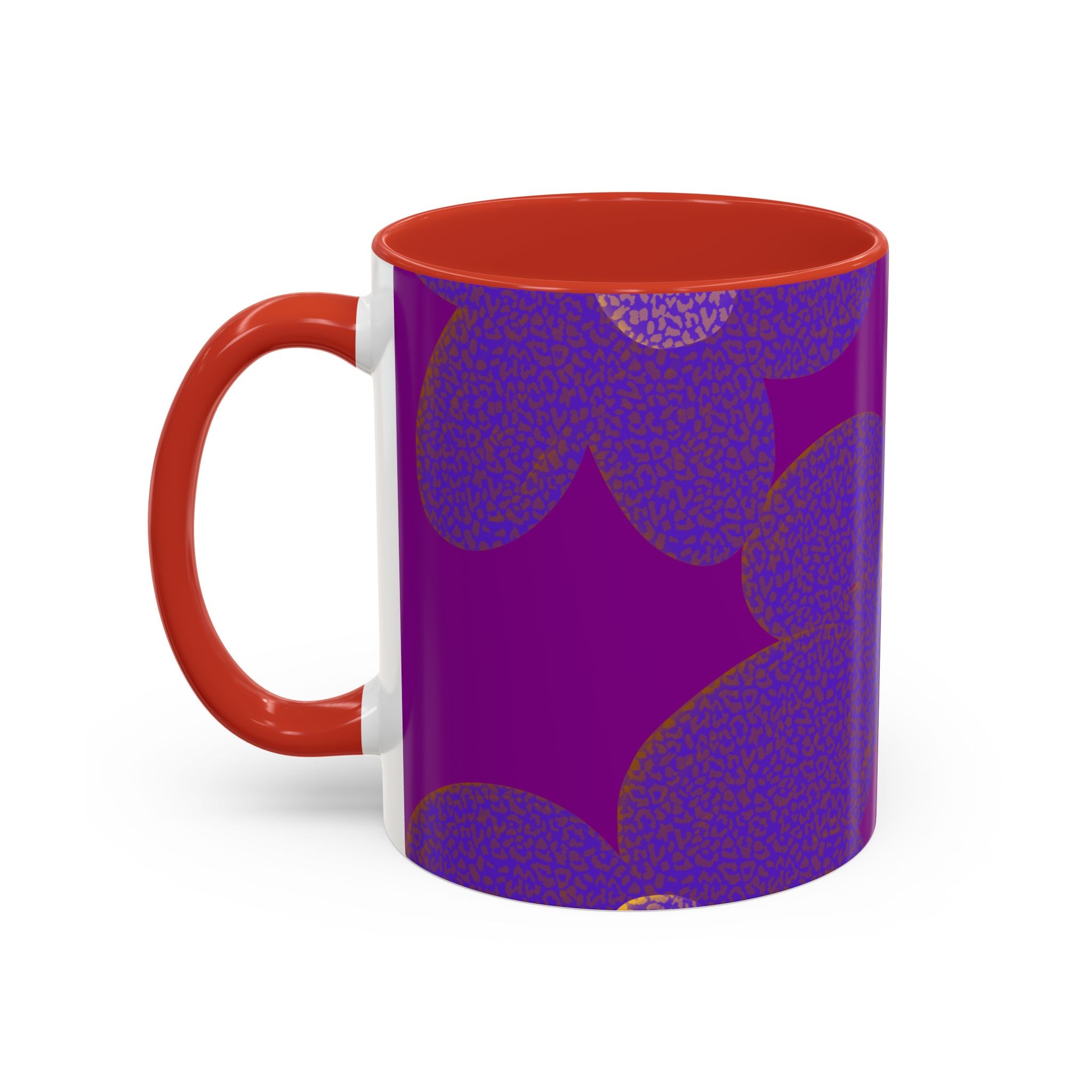 PURPLE FLOWER POWER 11 oz  Coffee Mug