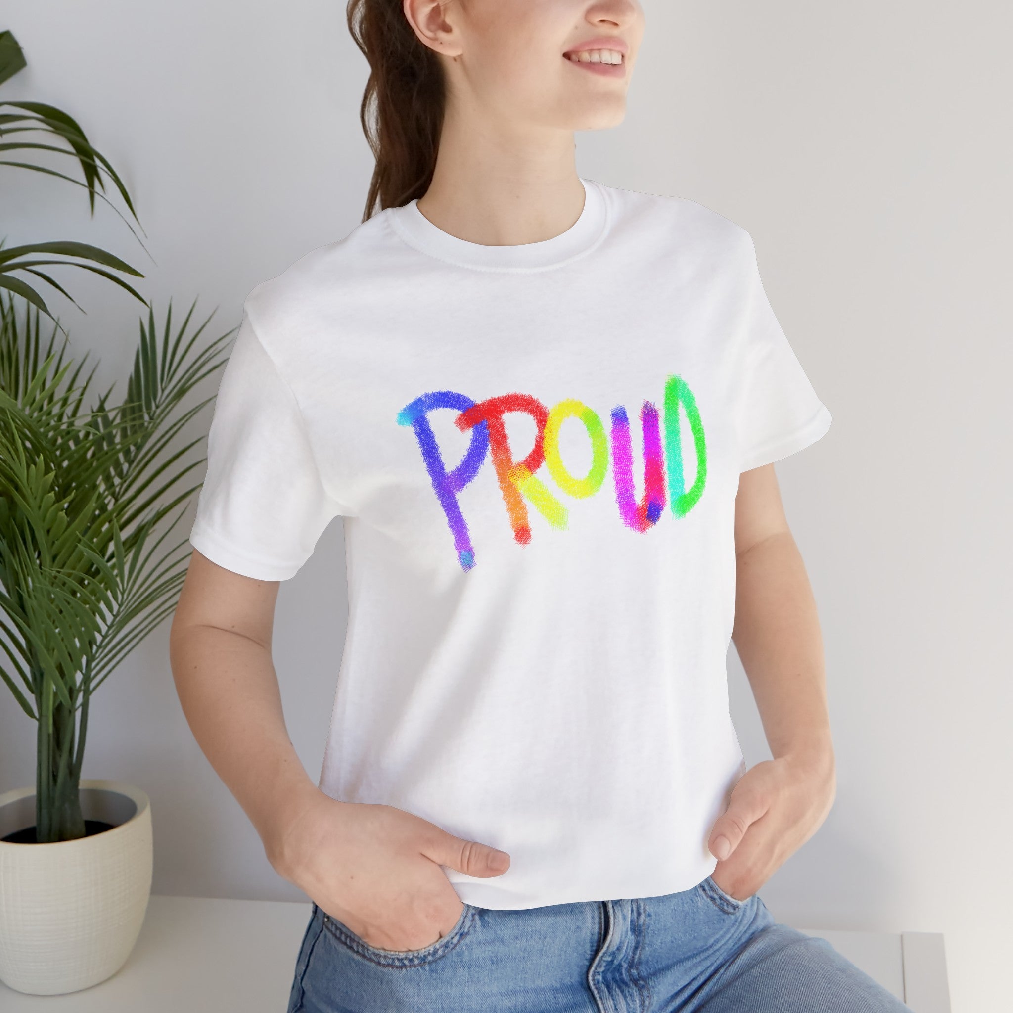 PROUD Unisex Jersey Short Sleeve Tee