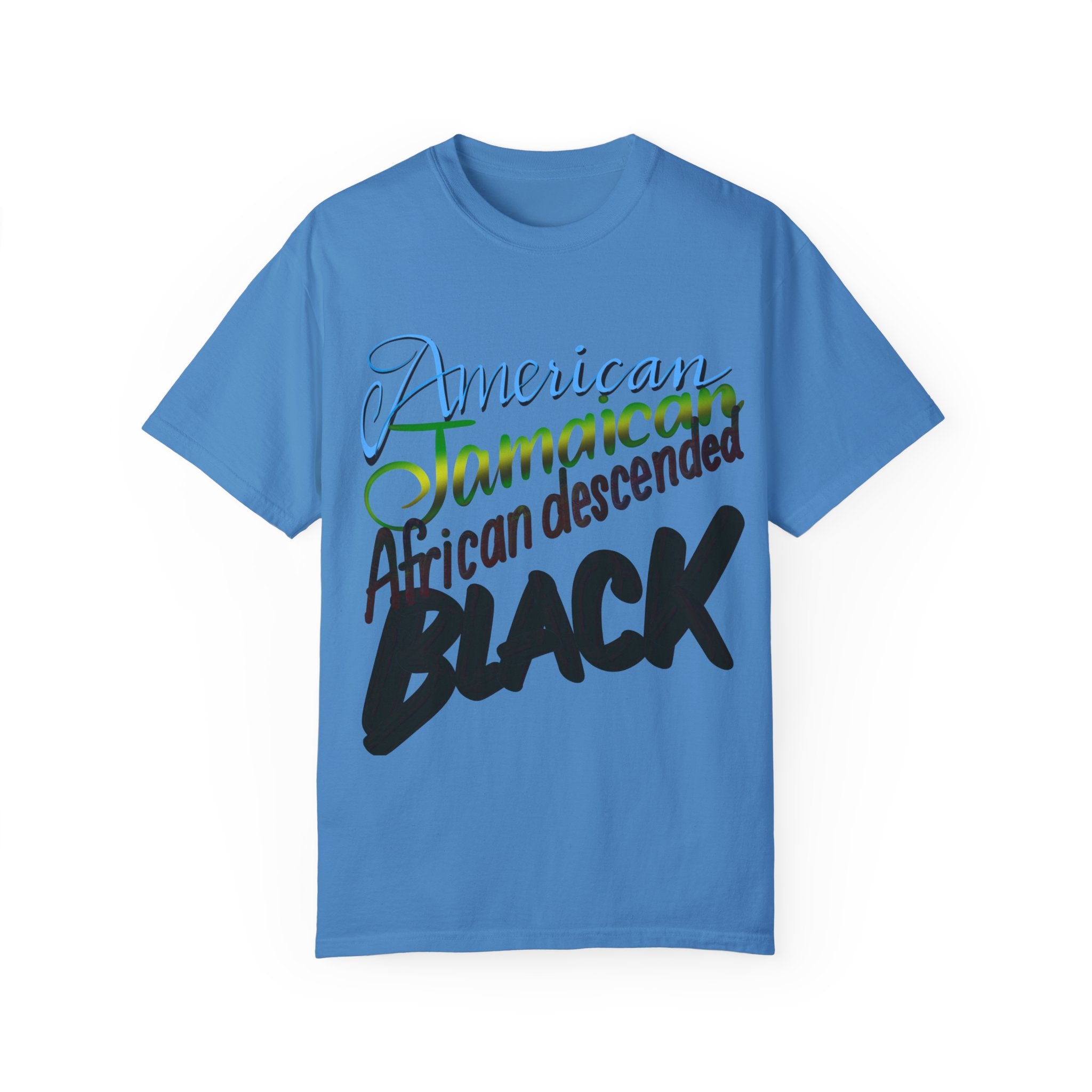 AMERICAN/JAMAICAN etc Unisex Garment-Dyed T-shirt