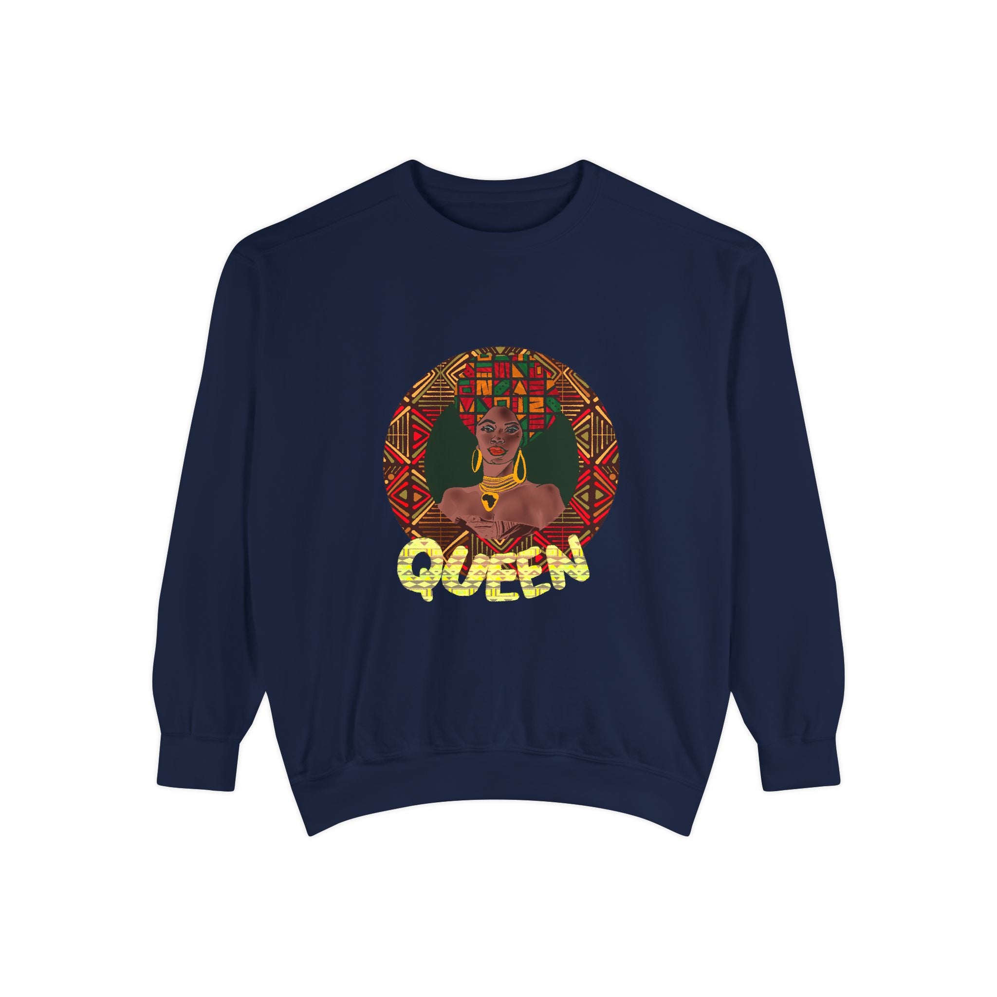 QUEEN Unisex Garment-Dyed Sweatshirt